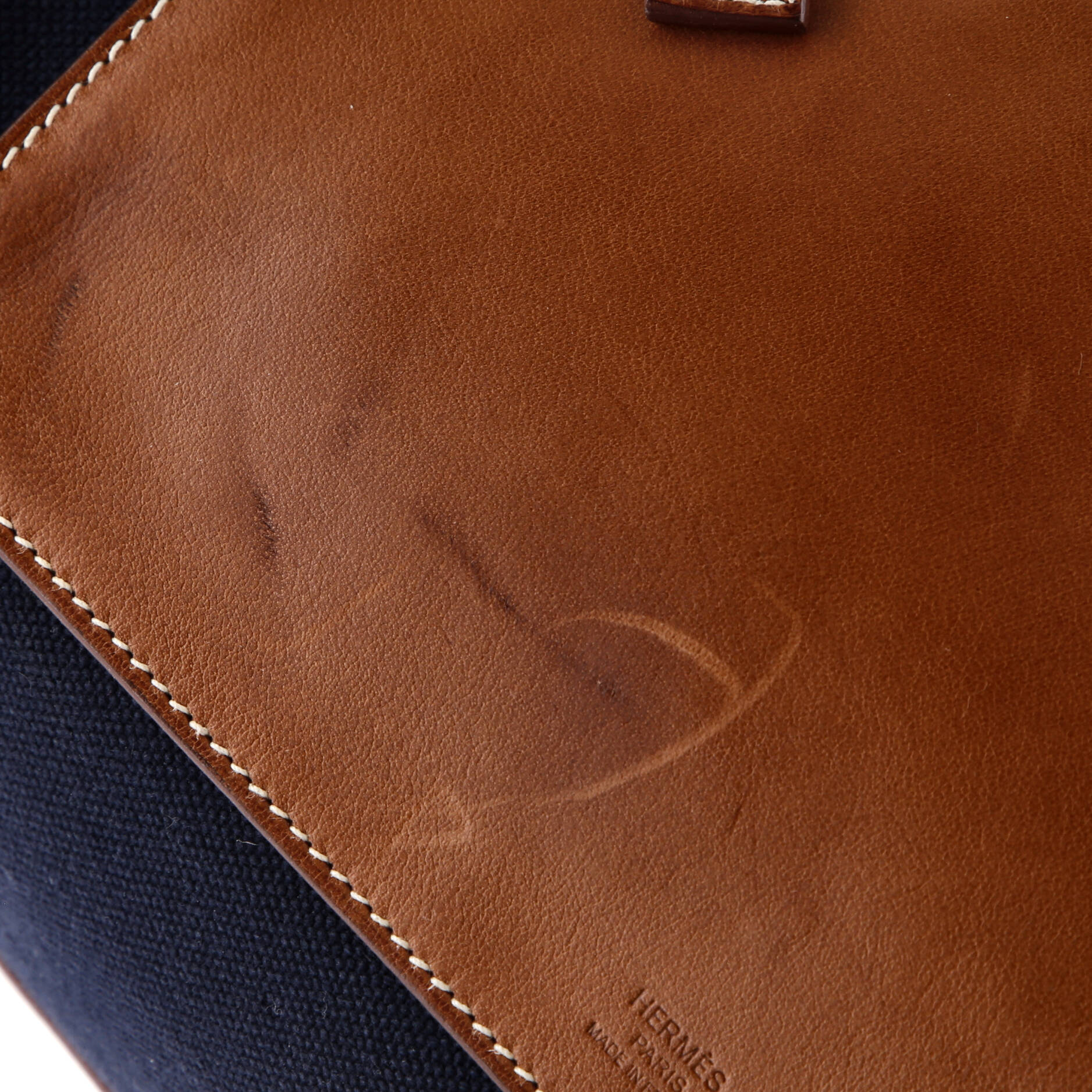 Odyssee Terre Duffle Bag Canvas with Leather - Image 6