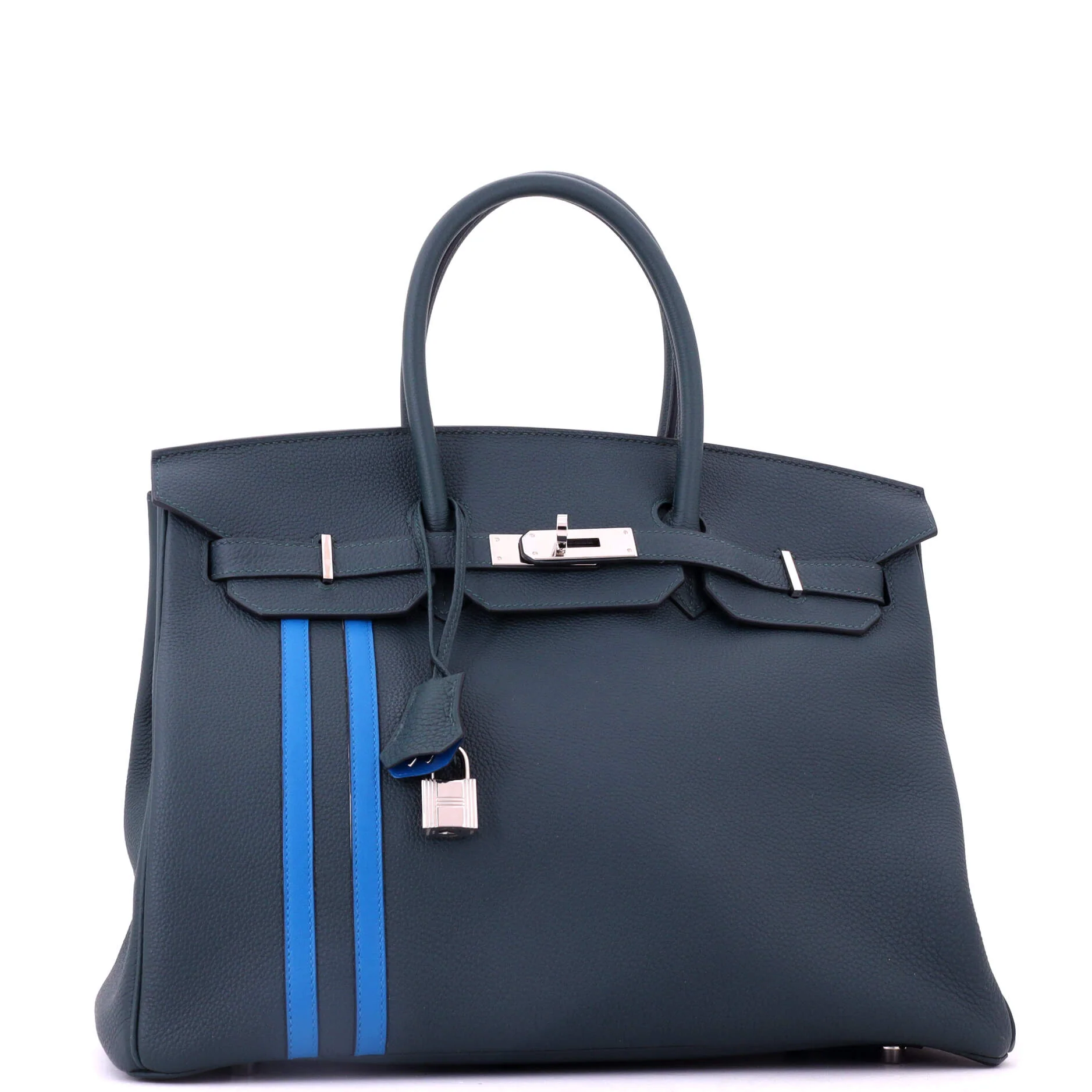 Officier Birkin Bag Limited Edition Togo with Swift 35 - Image 2
