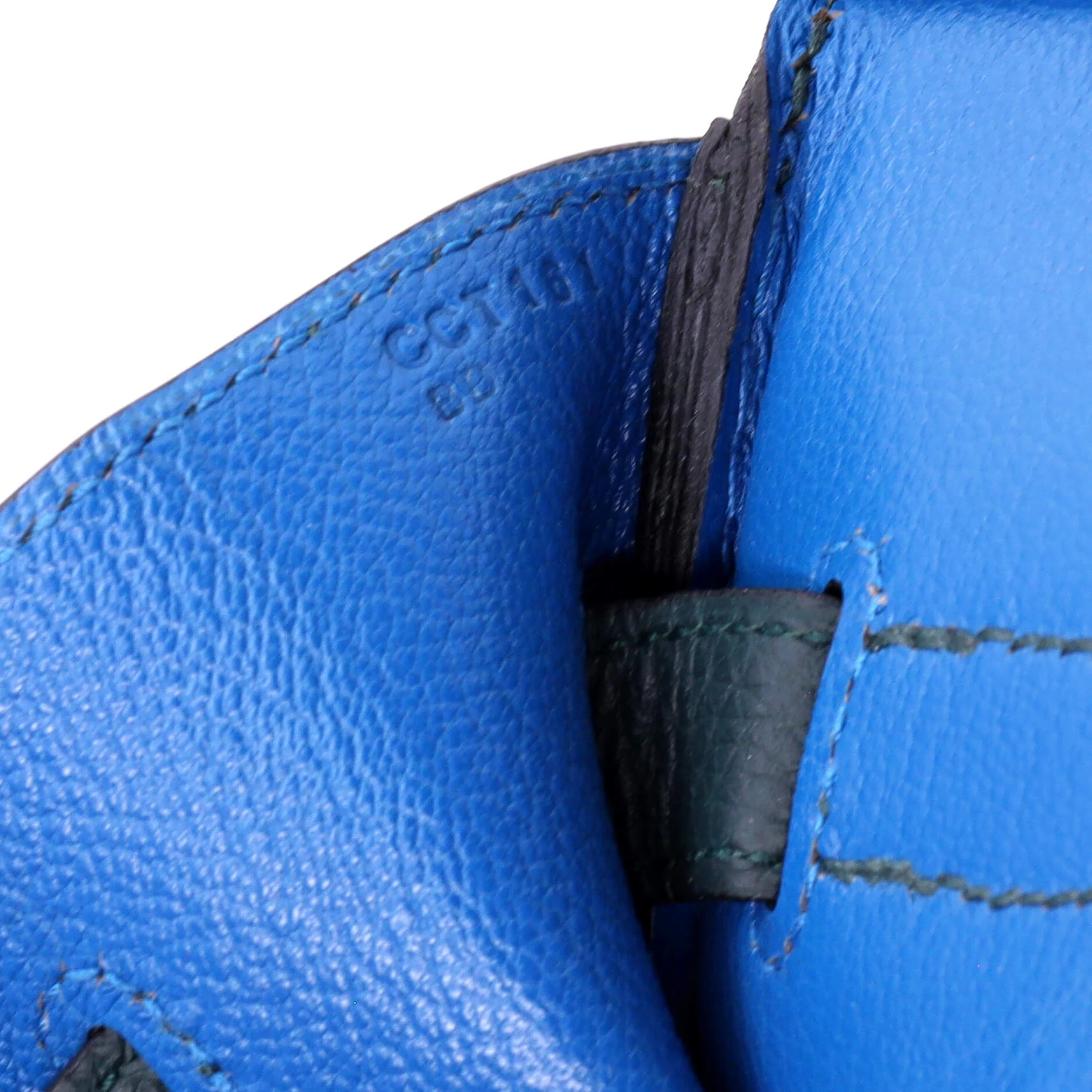 Officier Birkin Bag Limited Edition Togo with Swift 35 - Image 7