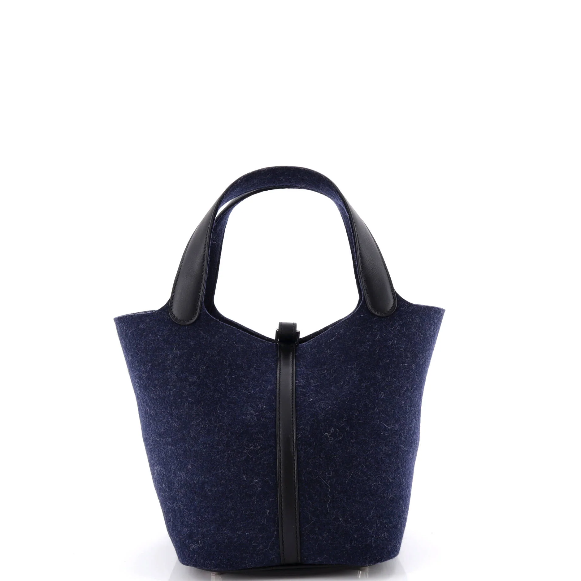 Picotin Lock Bag Felt with Leather MM - Image 3