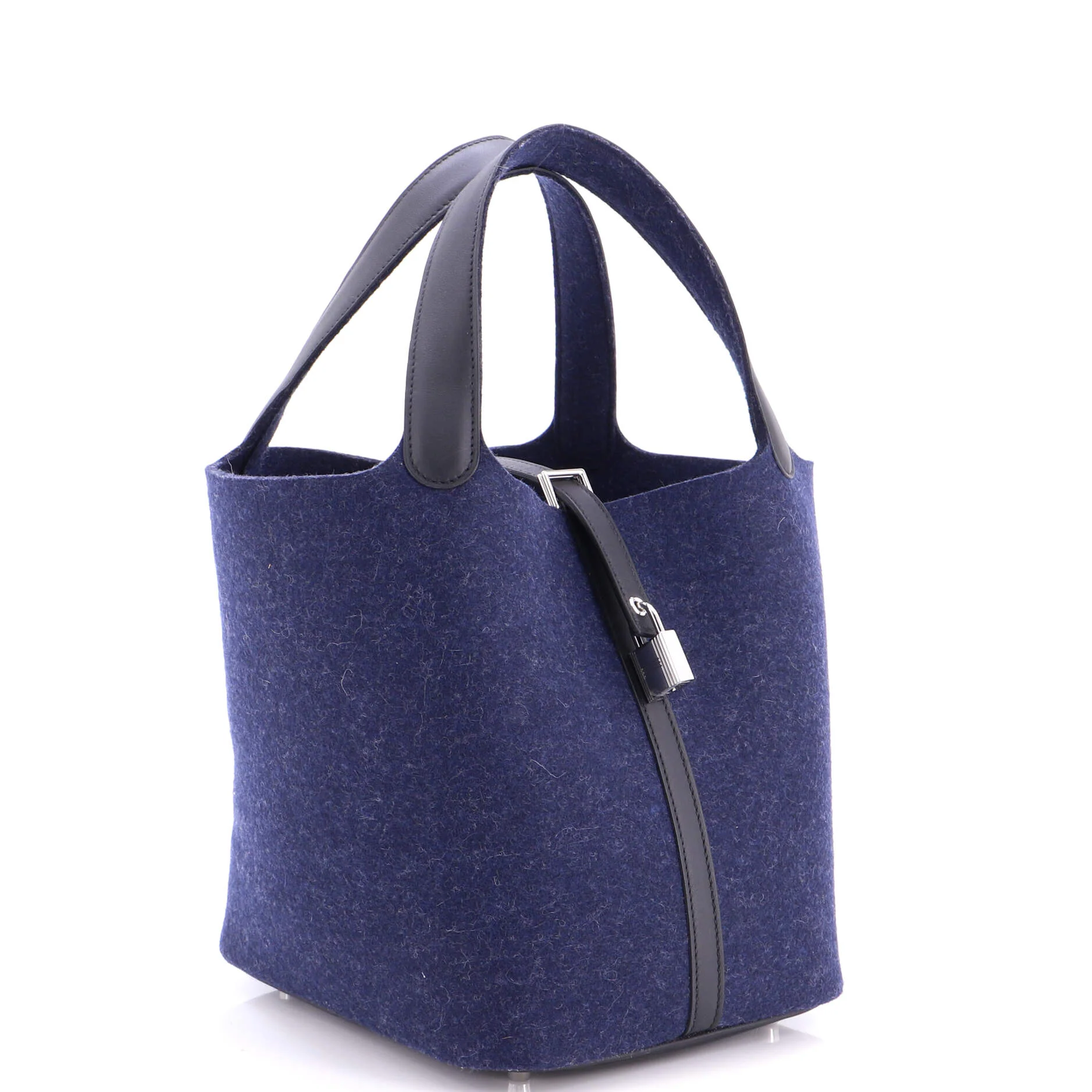 Picotin Lock Bag Felt with Leather MM - Image 2