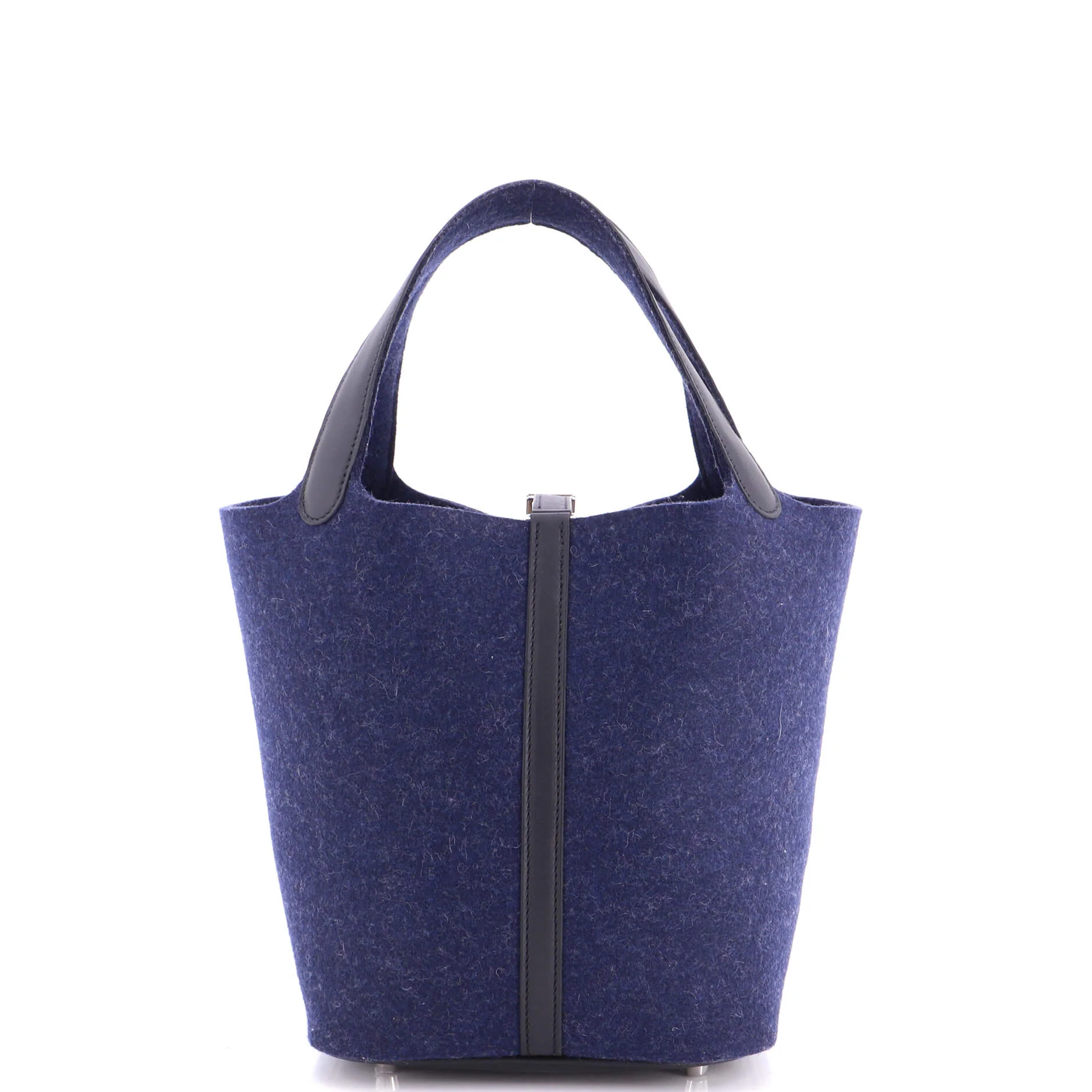Picotin Lock Bag Felt with Leather MM - Image 3
