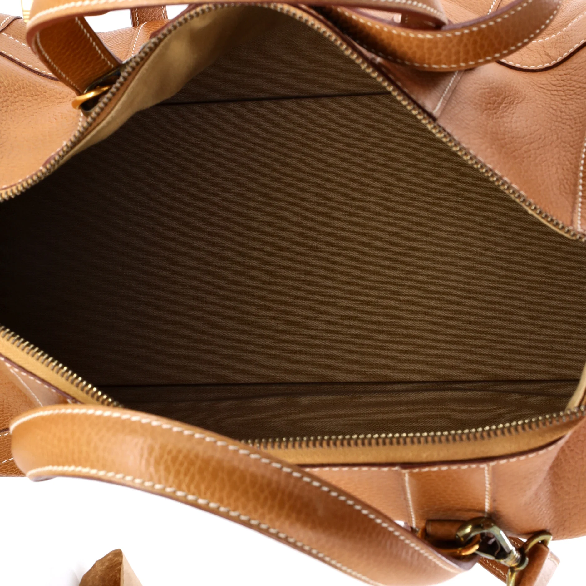 RD Convertible Duffle Bag Leather - Image 5