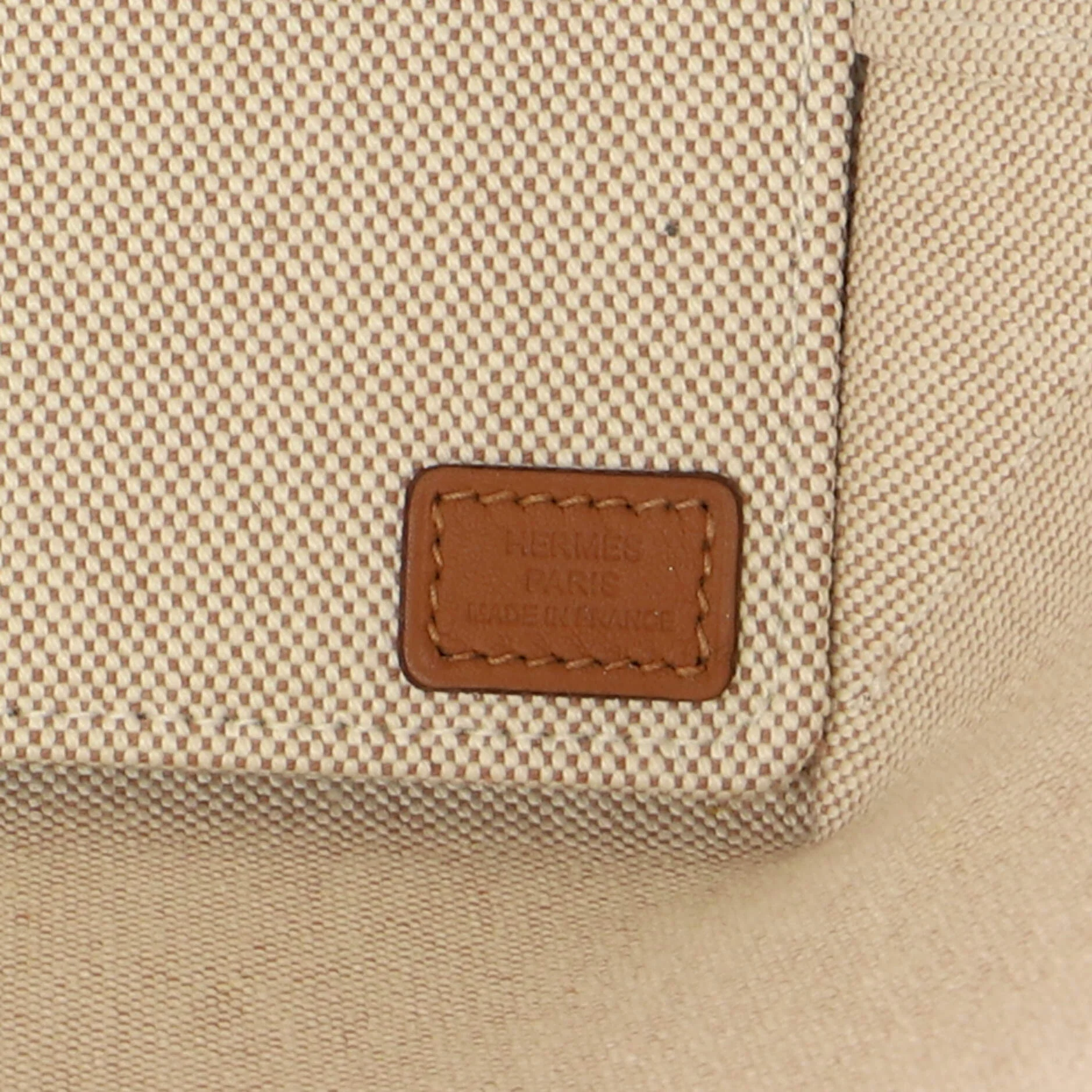 Sac Steeple Tote Printed Toile with Leather 28 - Image 7