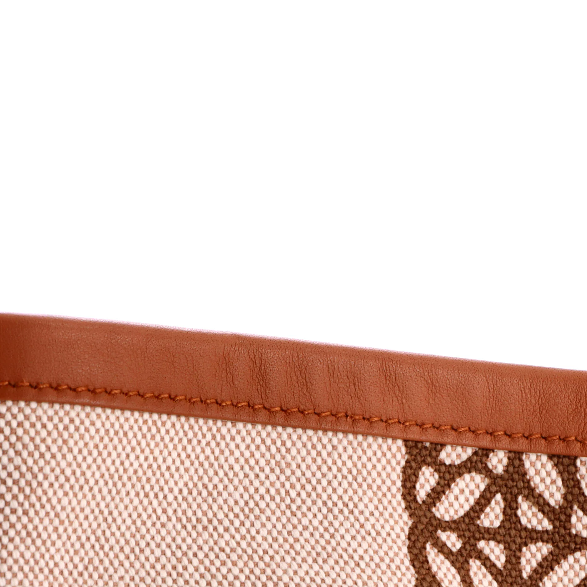 Sac Steeple Tote Printed Toile with Leather 28 - Image 6