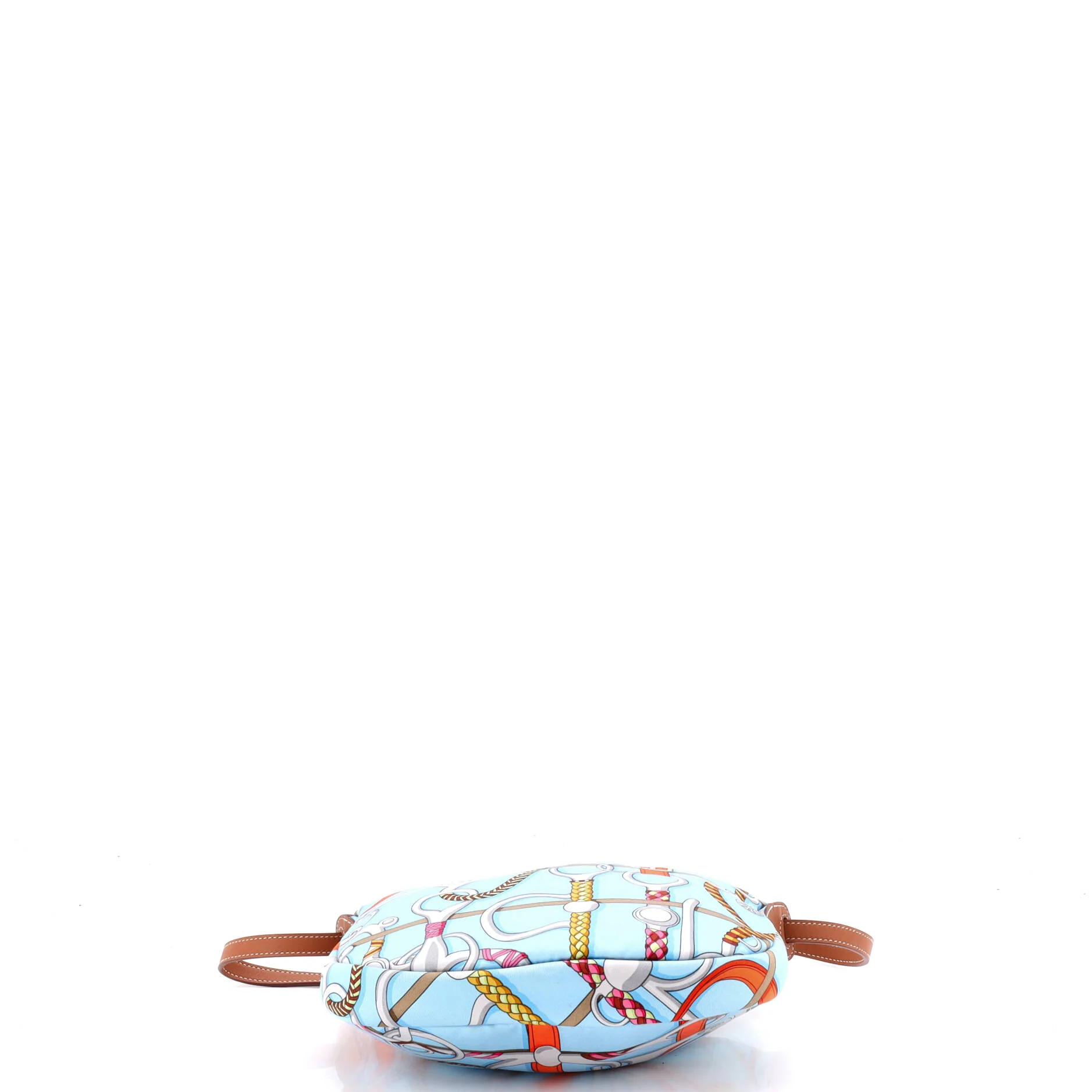 Sursoie To Go Pouch Printed Silk and Leather - Image 4