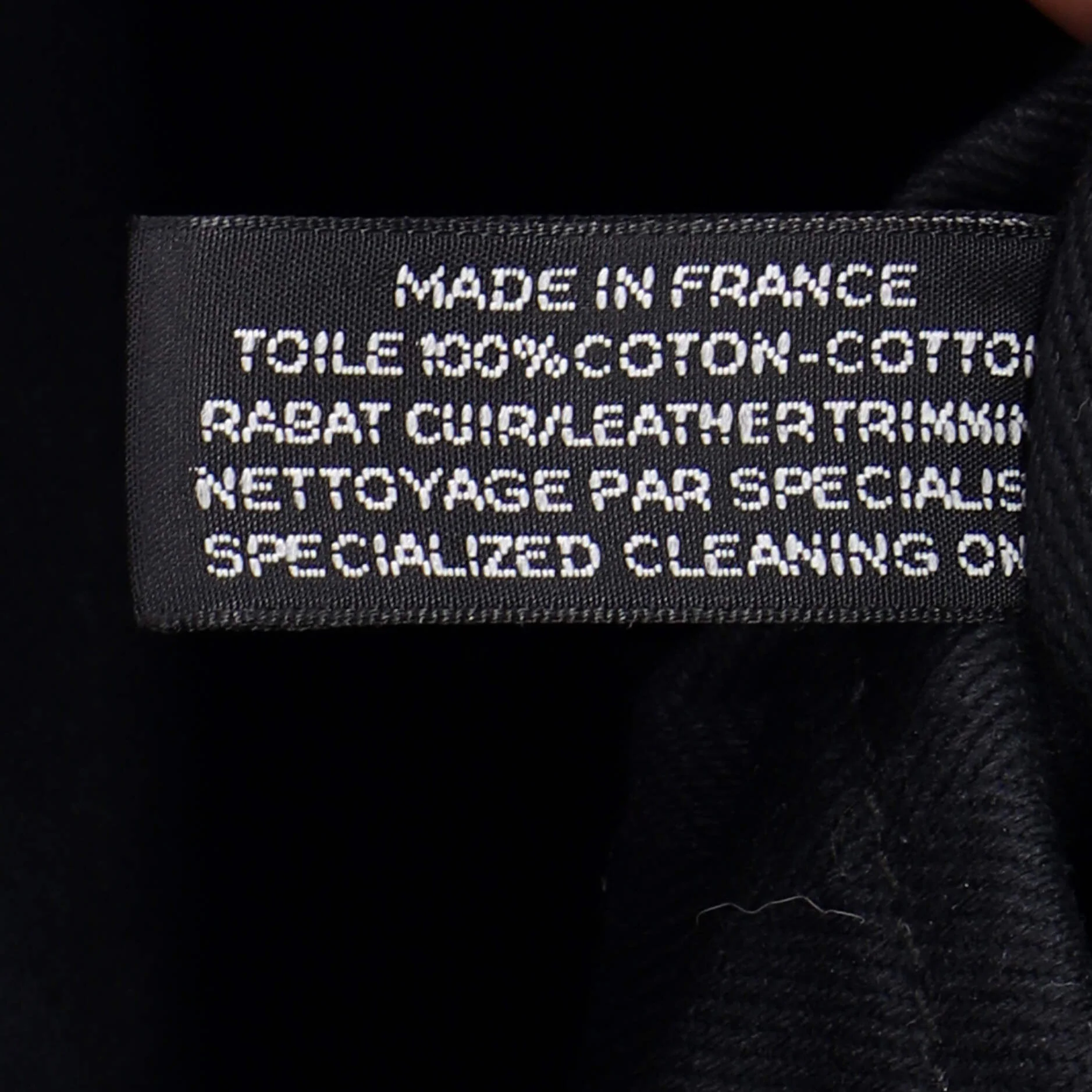 Valparaiso East West Bag Toile and Leather PM - Image 7