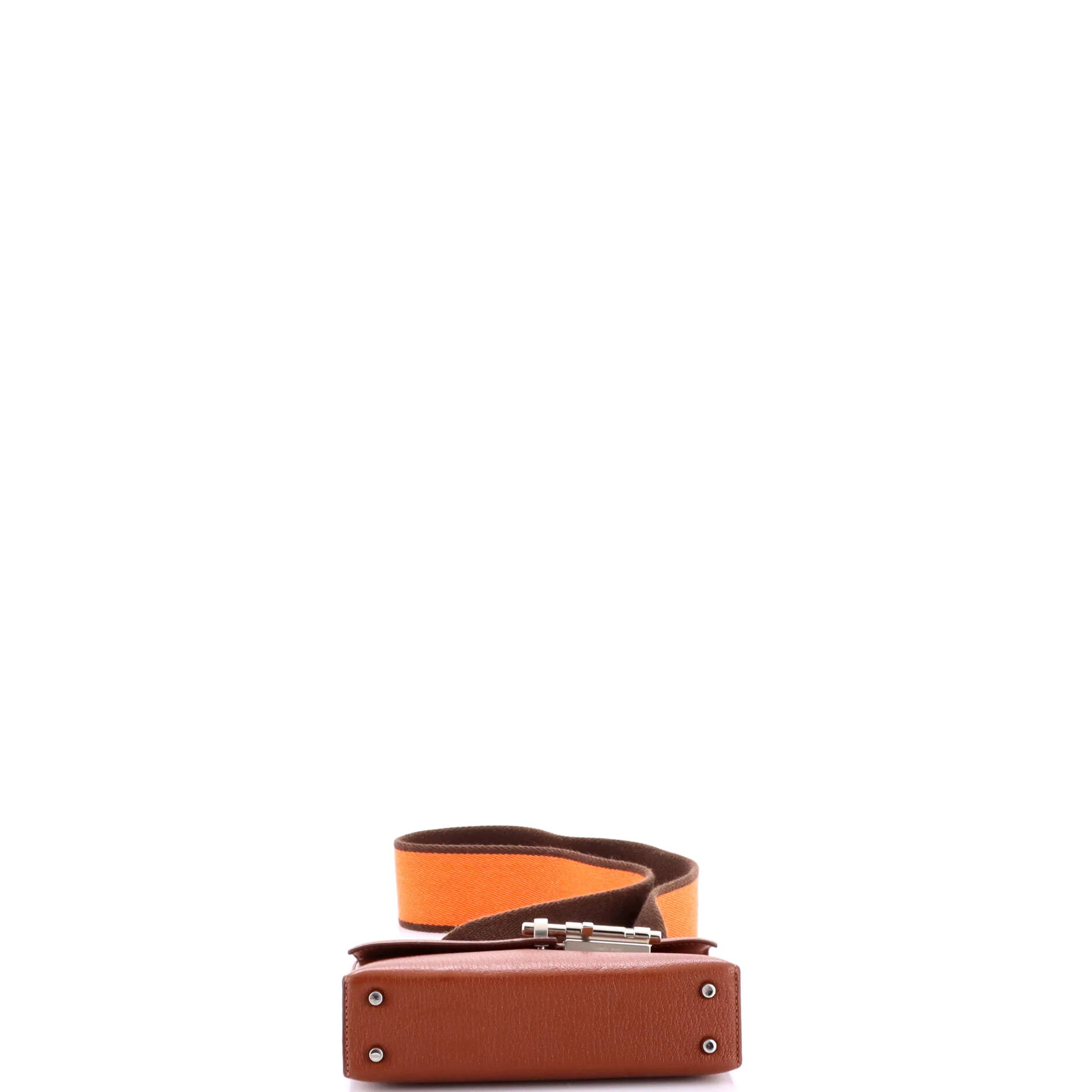 Verrou Bag Chevre Mysore and Canvas Mini - Image 4