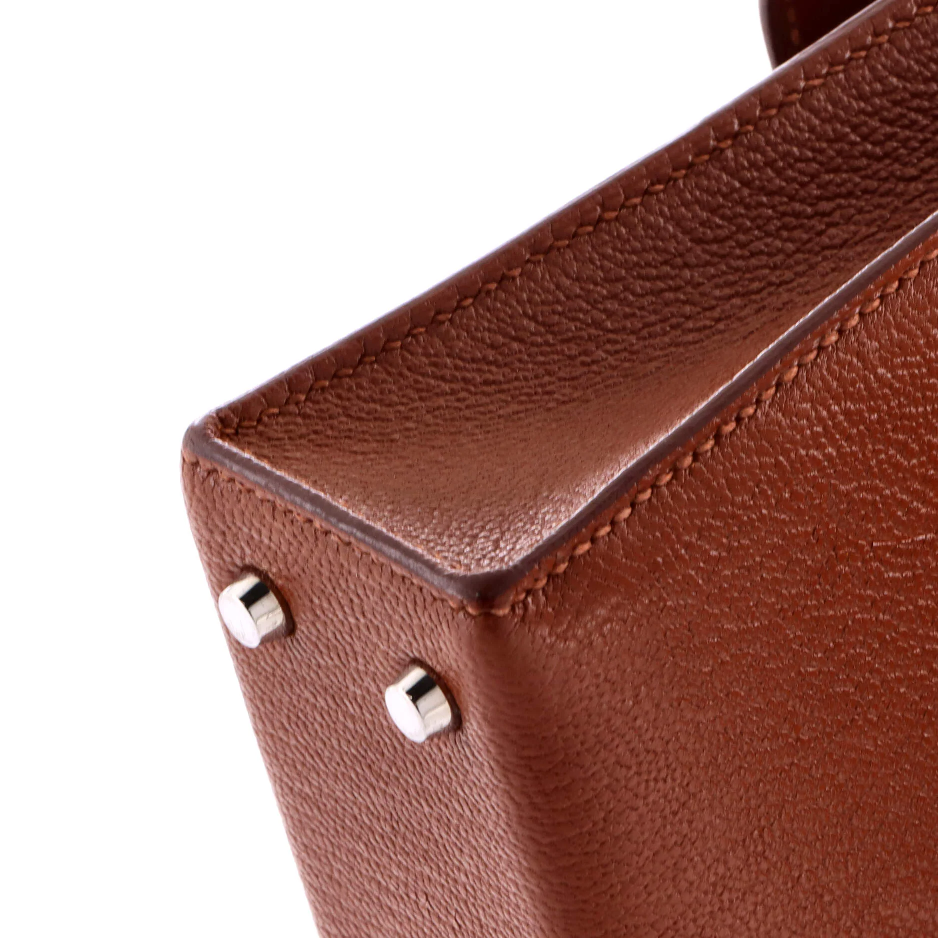 Verrou Bag Chevre Mysore and Canvas Mini - Image 7