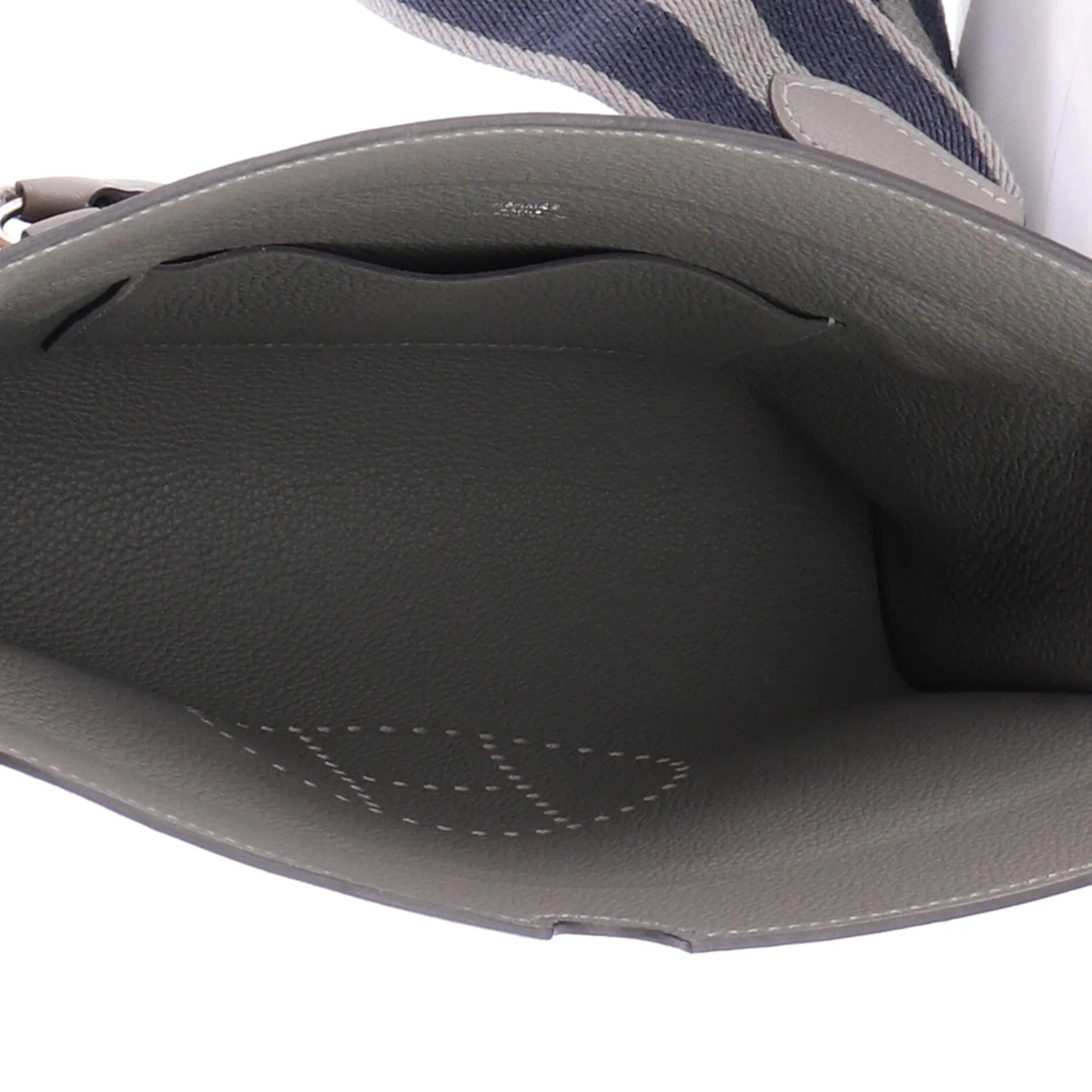 Videpoches Bag with Multicolor Strap Togo - Image 5