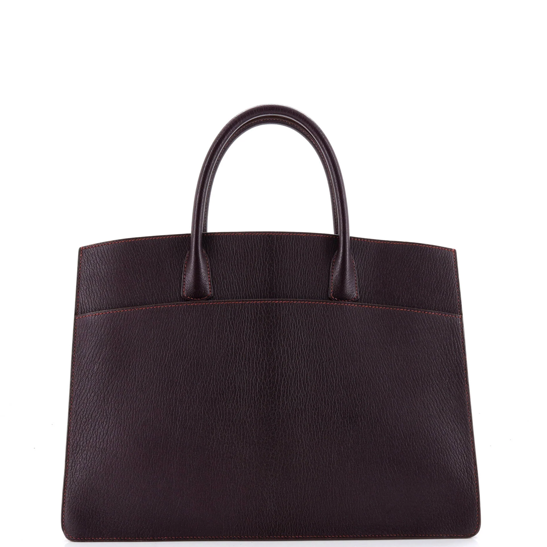 White Bus Bag Leather 39