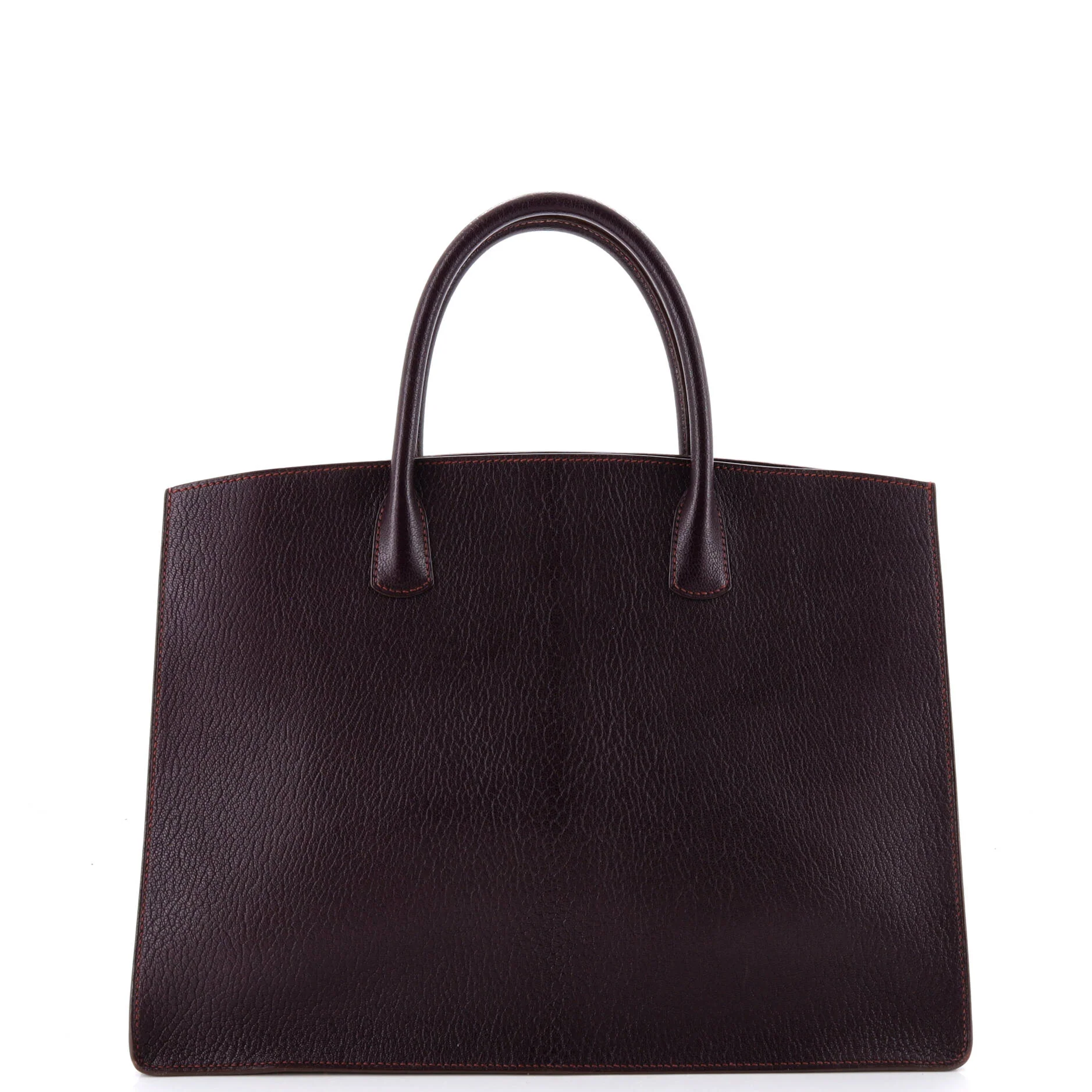 White Bus Bag Leather 39 - Image 3