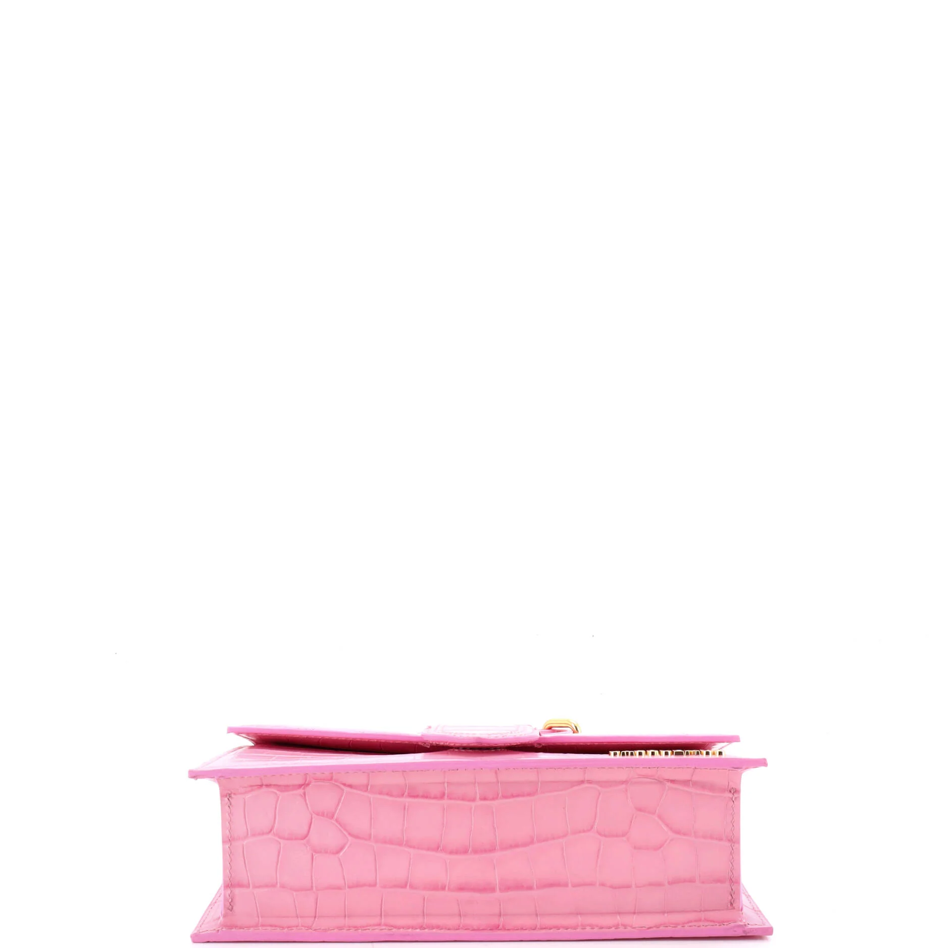 Le Grand Bambino Flap Bag Crocodile Embossed Leather - Image 4