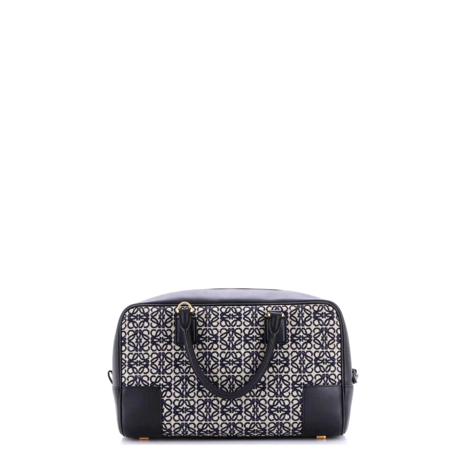 Amazona Bag Leather and Jacquard Canvas 28 - Image 3