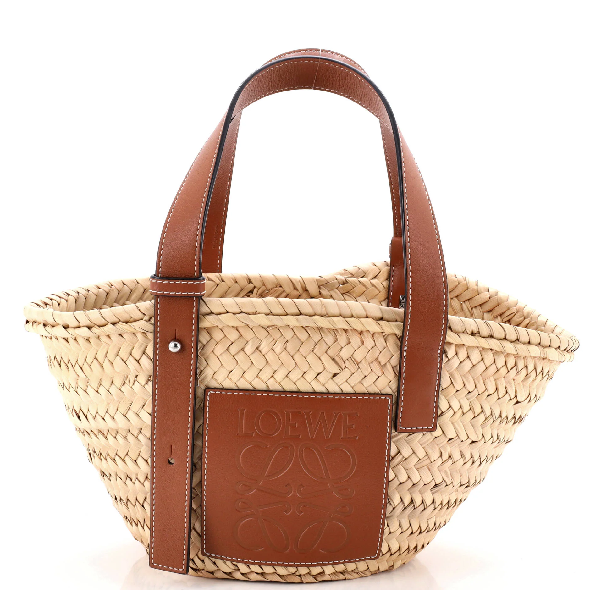 Basket Tote Raffia Small