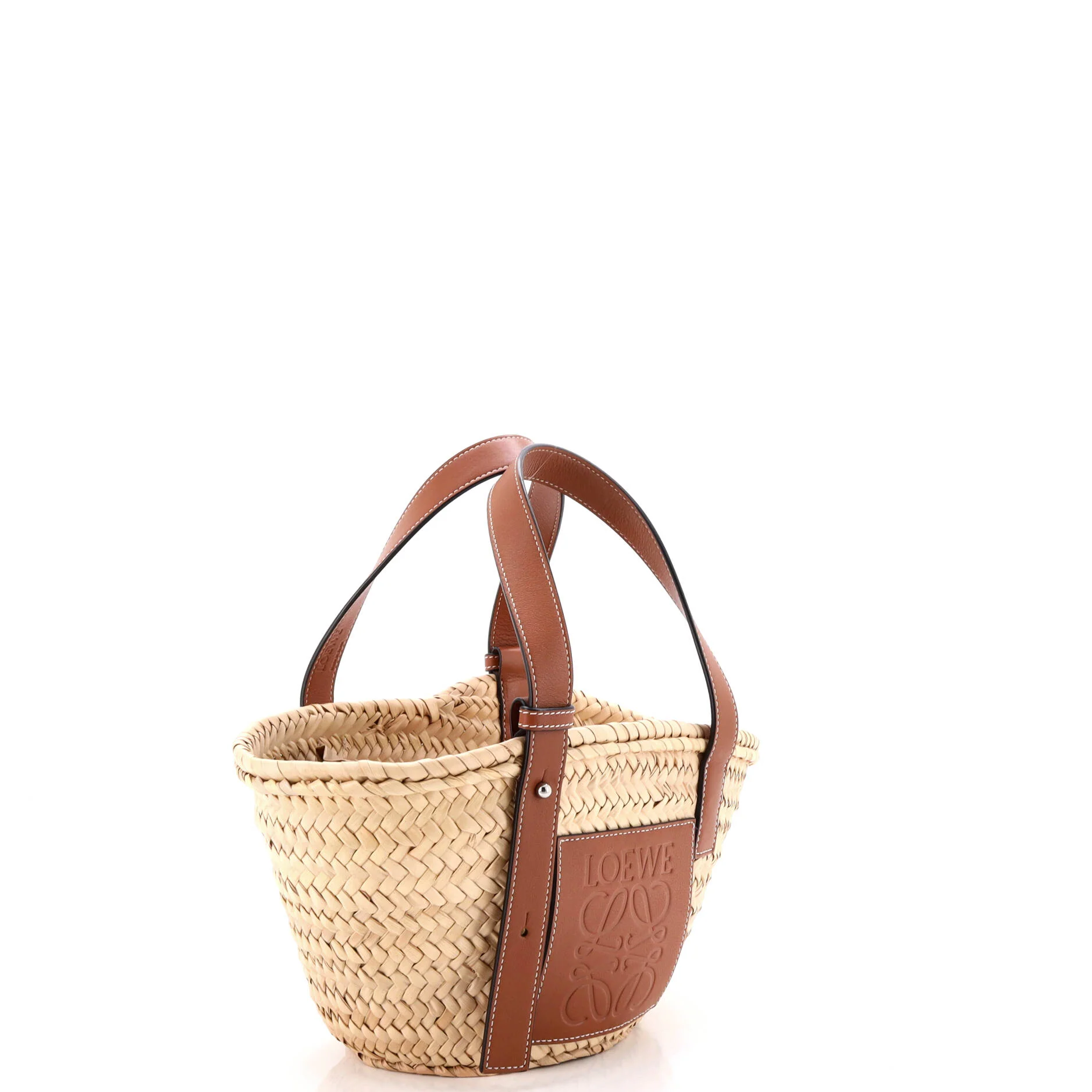 Basket Tote Raffia Small - Image 2