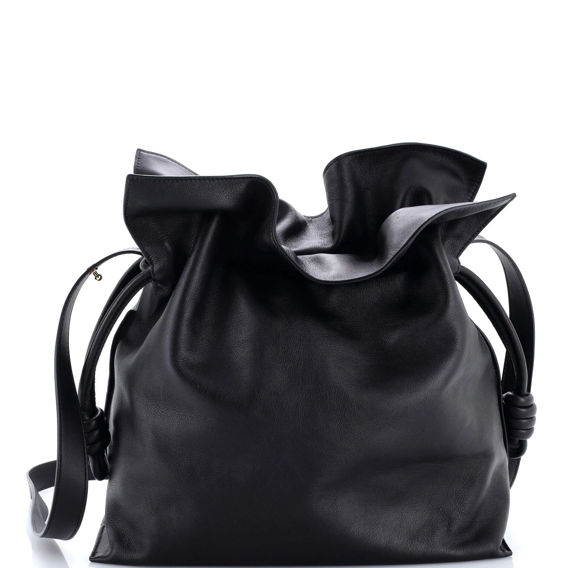 Flamenco Knot Bag Leather Large