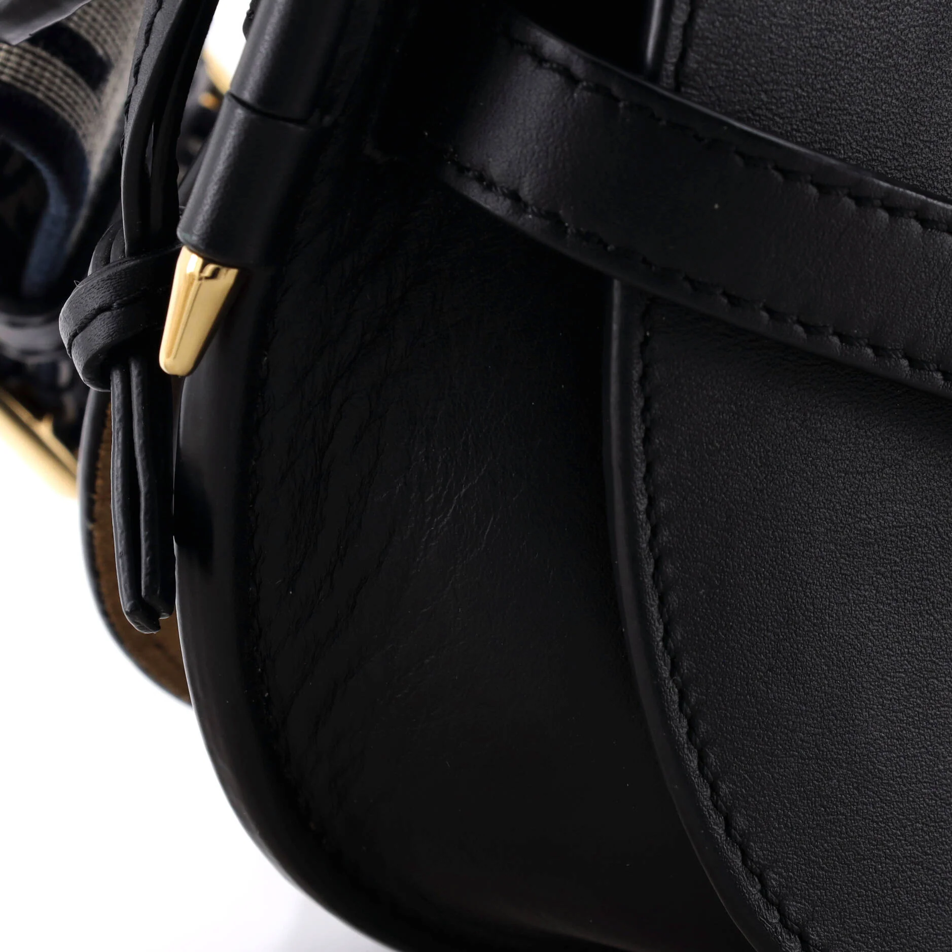 Gate Dual Shoulder Bag Leather Mini - Image 6