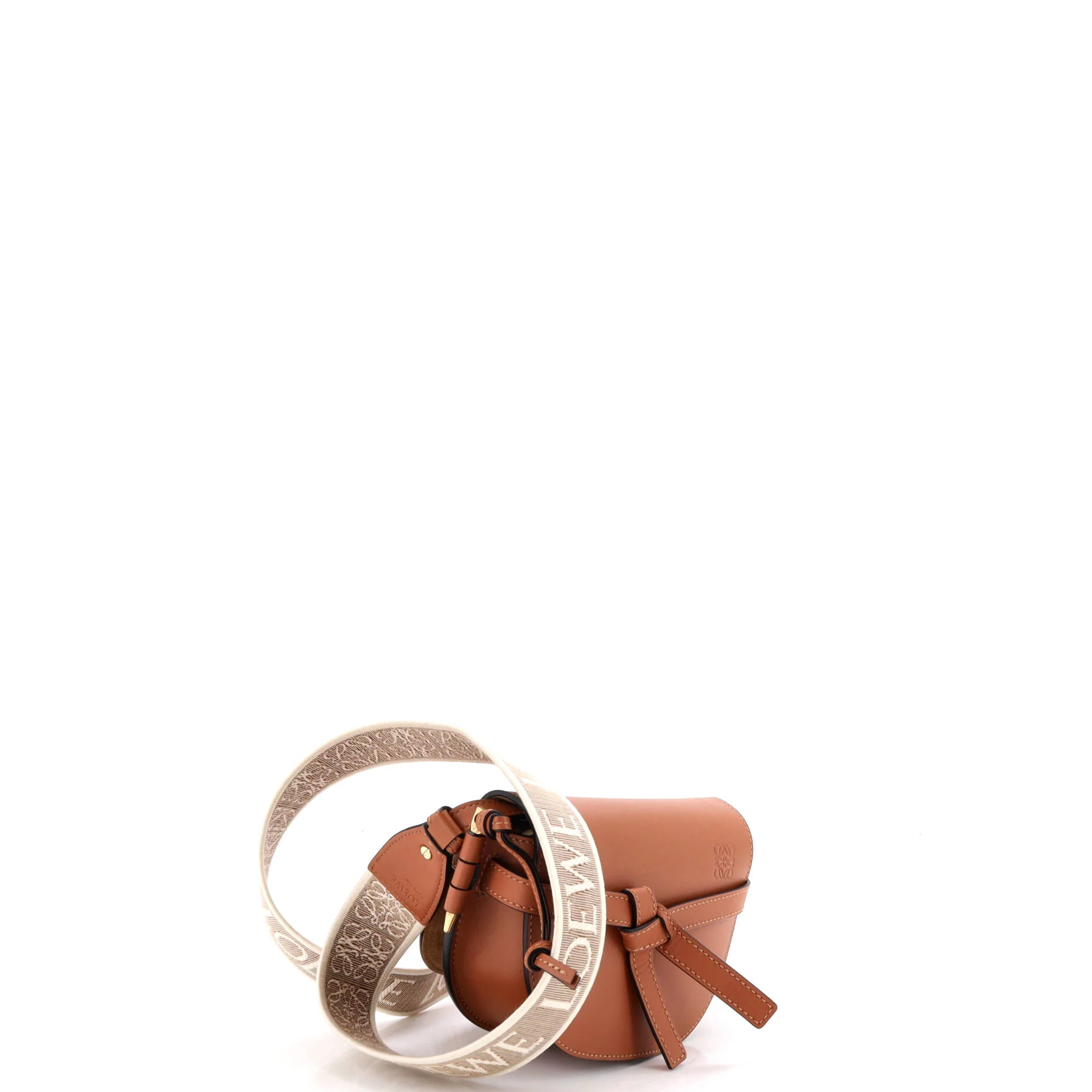 Gate Dual Shoulder Bag Leather Mini - Image 2