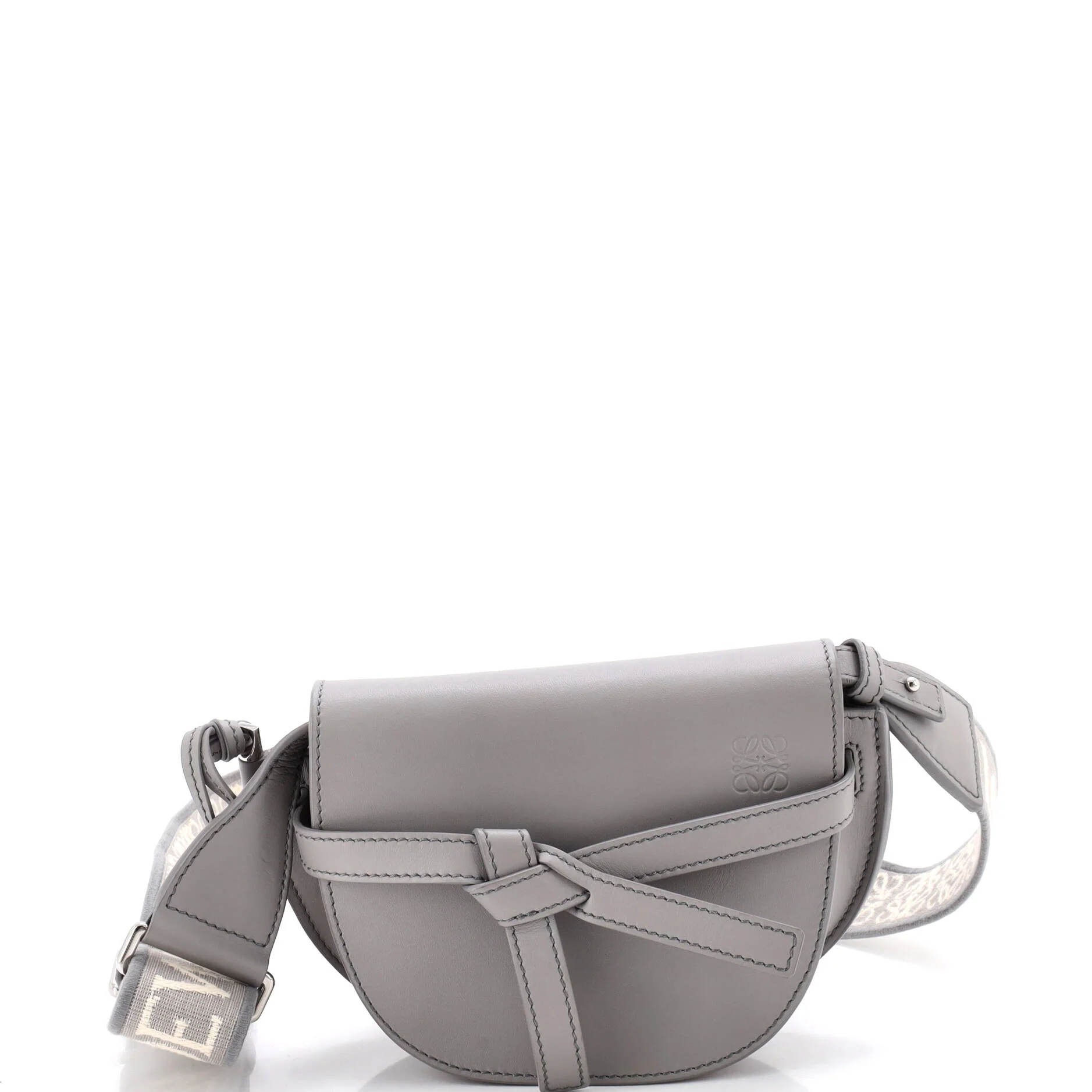 Gate Dual Shoulder Bag Leather Mini