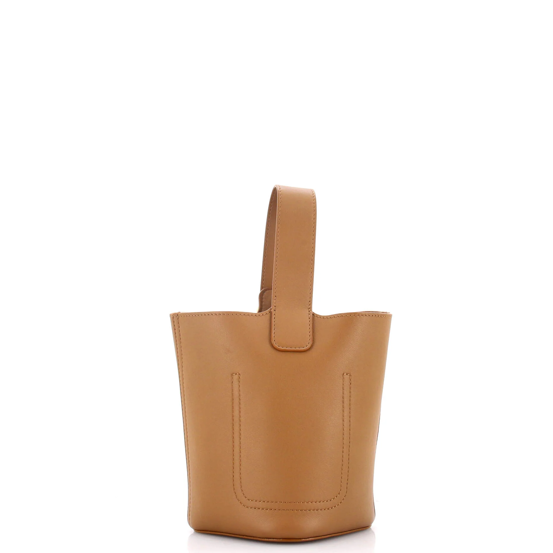 Pebble Bucket Bag Leather - Image 3