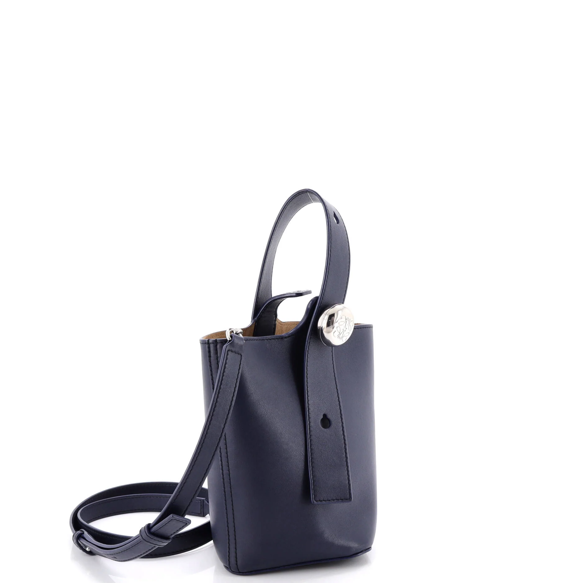 Pebble Bucket Bag Leather - Image 2