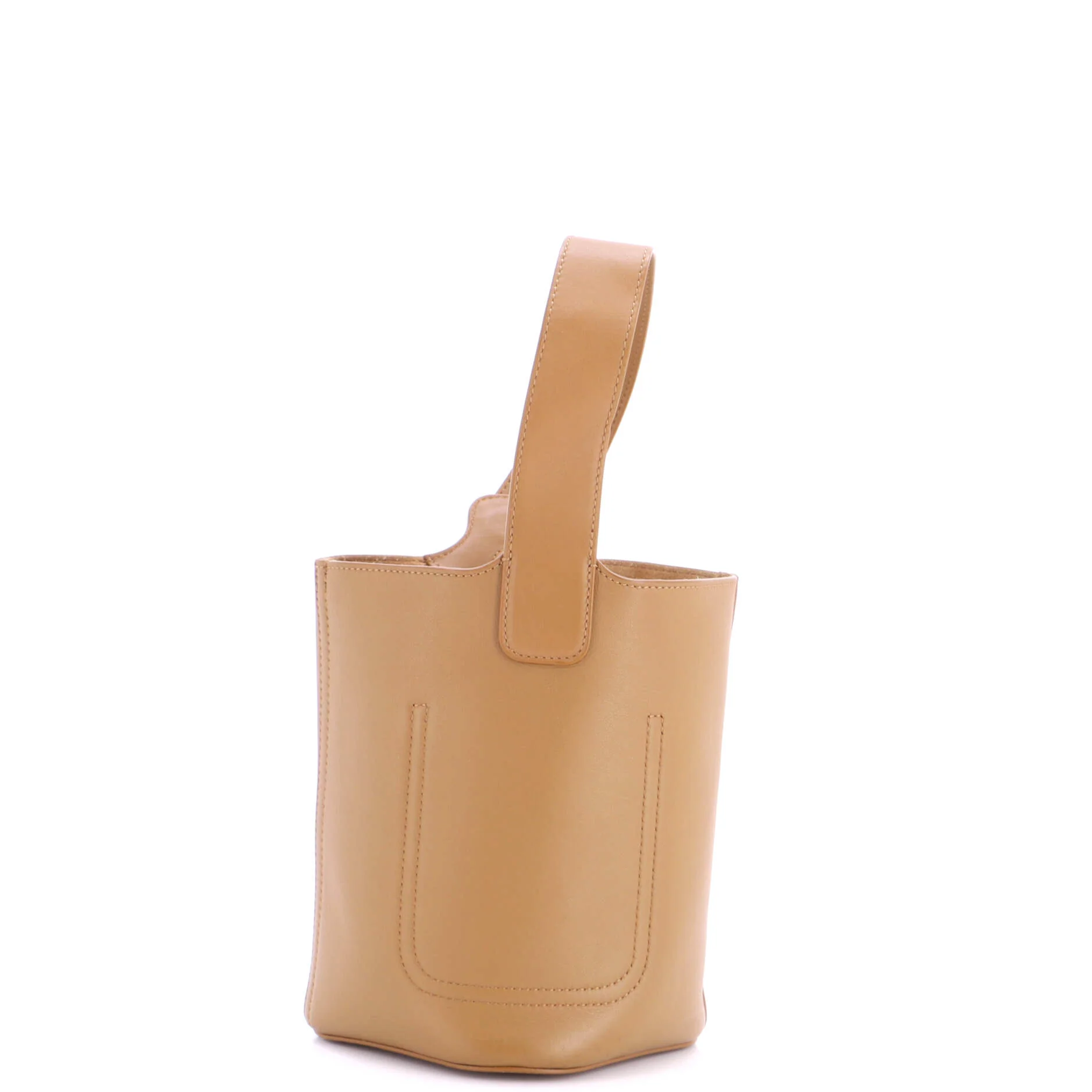 Pebble Bucket Bag Leather - Image 3