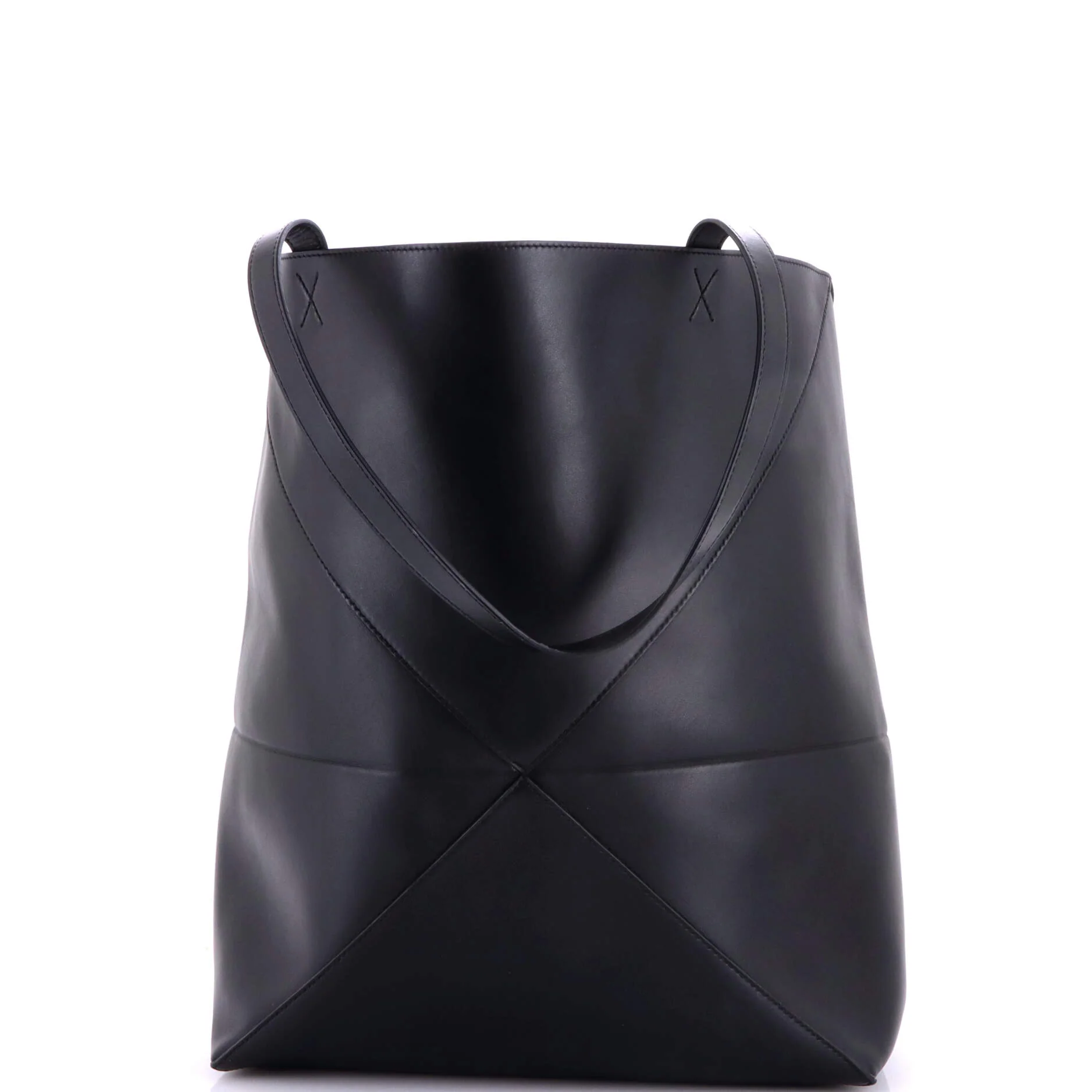 Puzzle Fold Tote Leather XL - Image 3