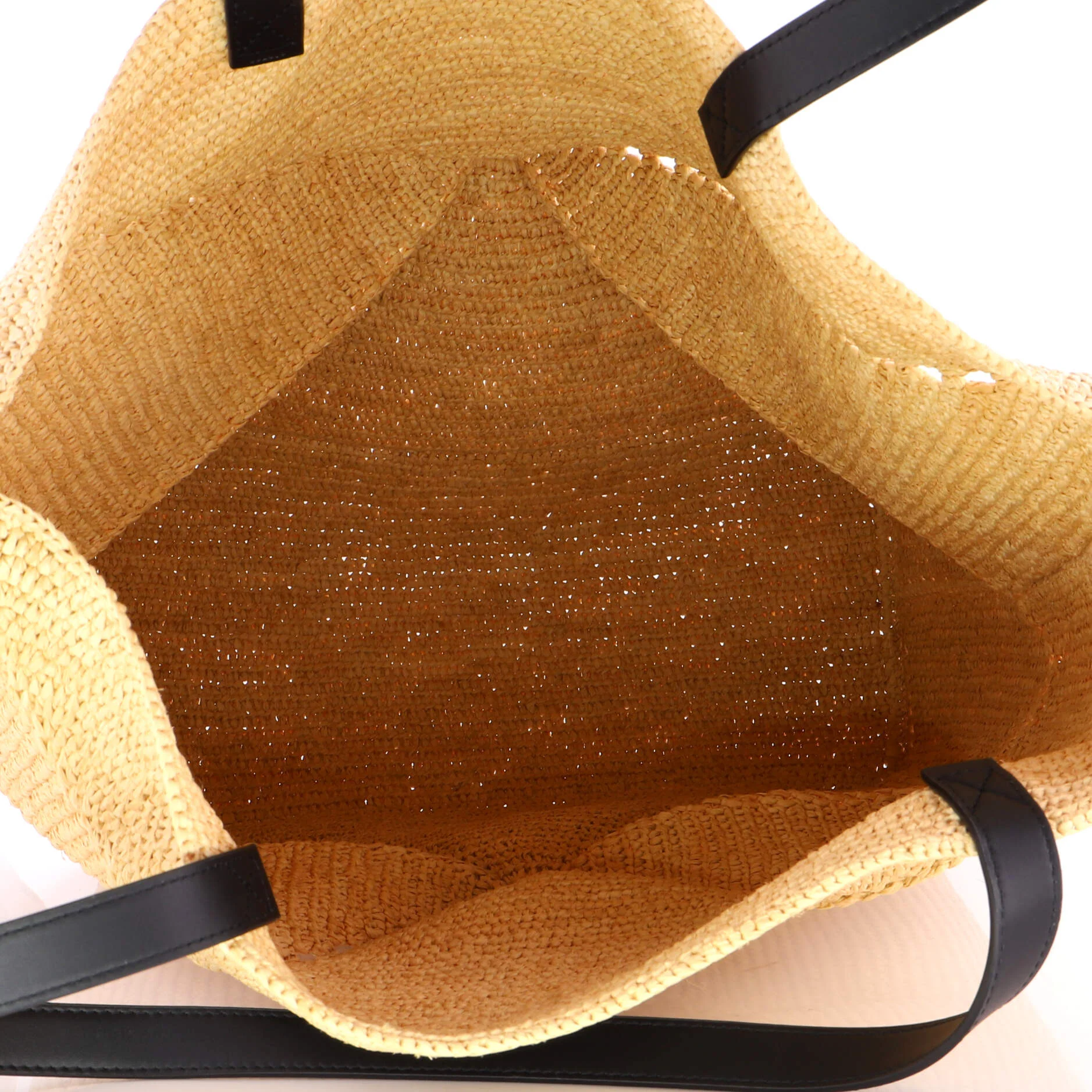 Puzzle Fold Tote Raffia XL - Image 5
