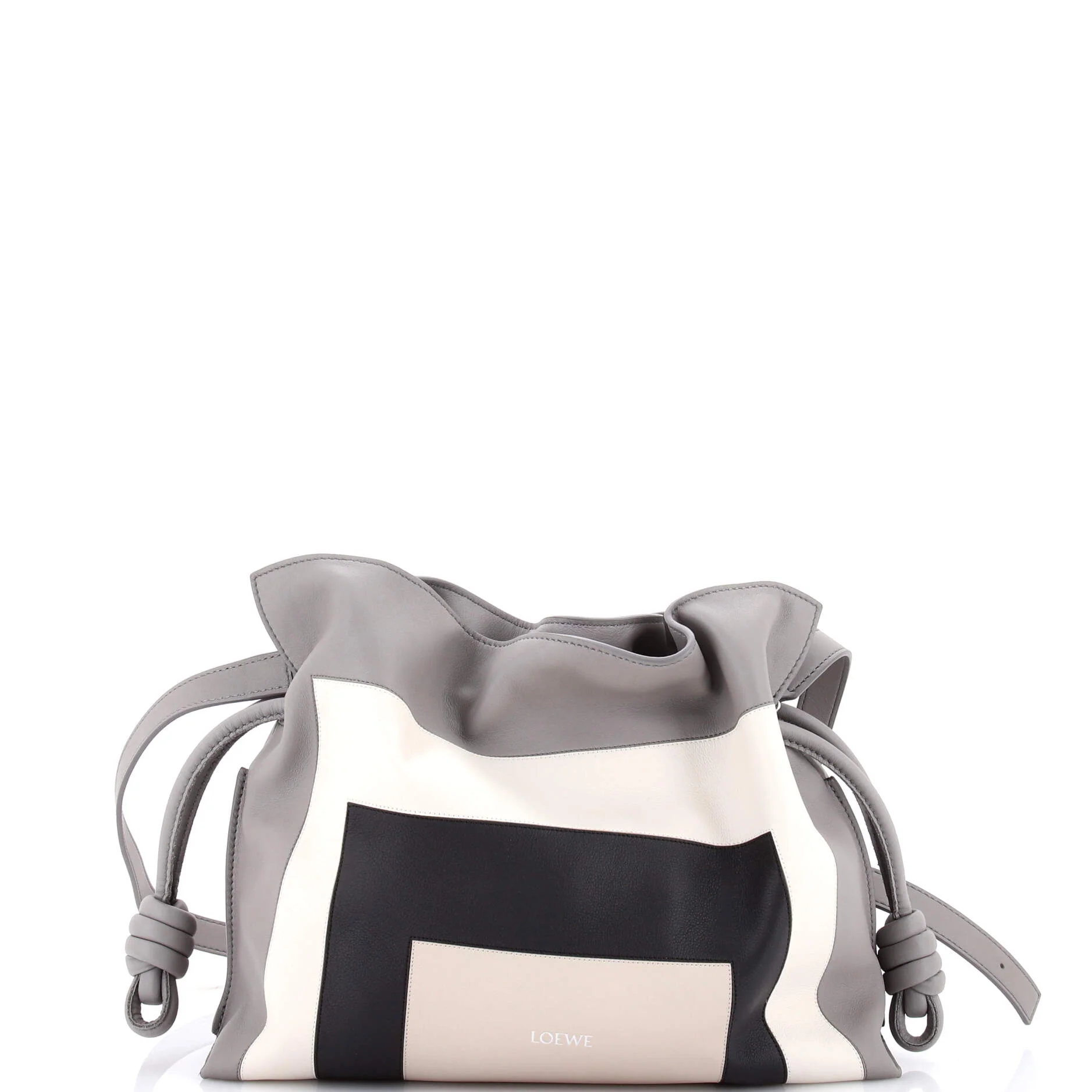x Albers Flamenco Knot Clutch Leather Medium