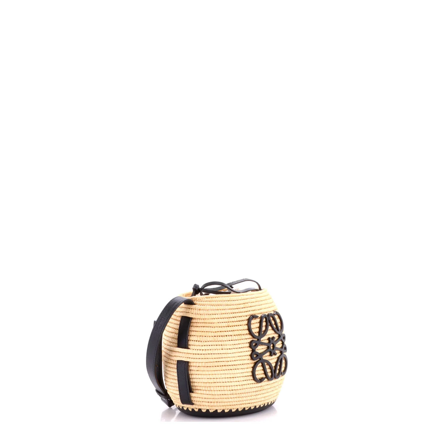 x Paula Ibiza Beehive Basket Bag Woven Raffia Small - Image 2