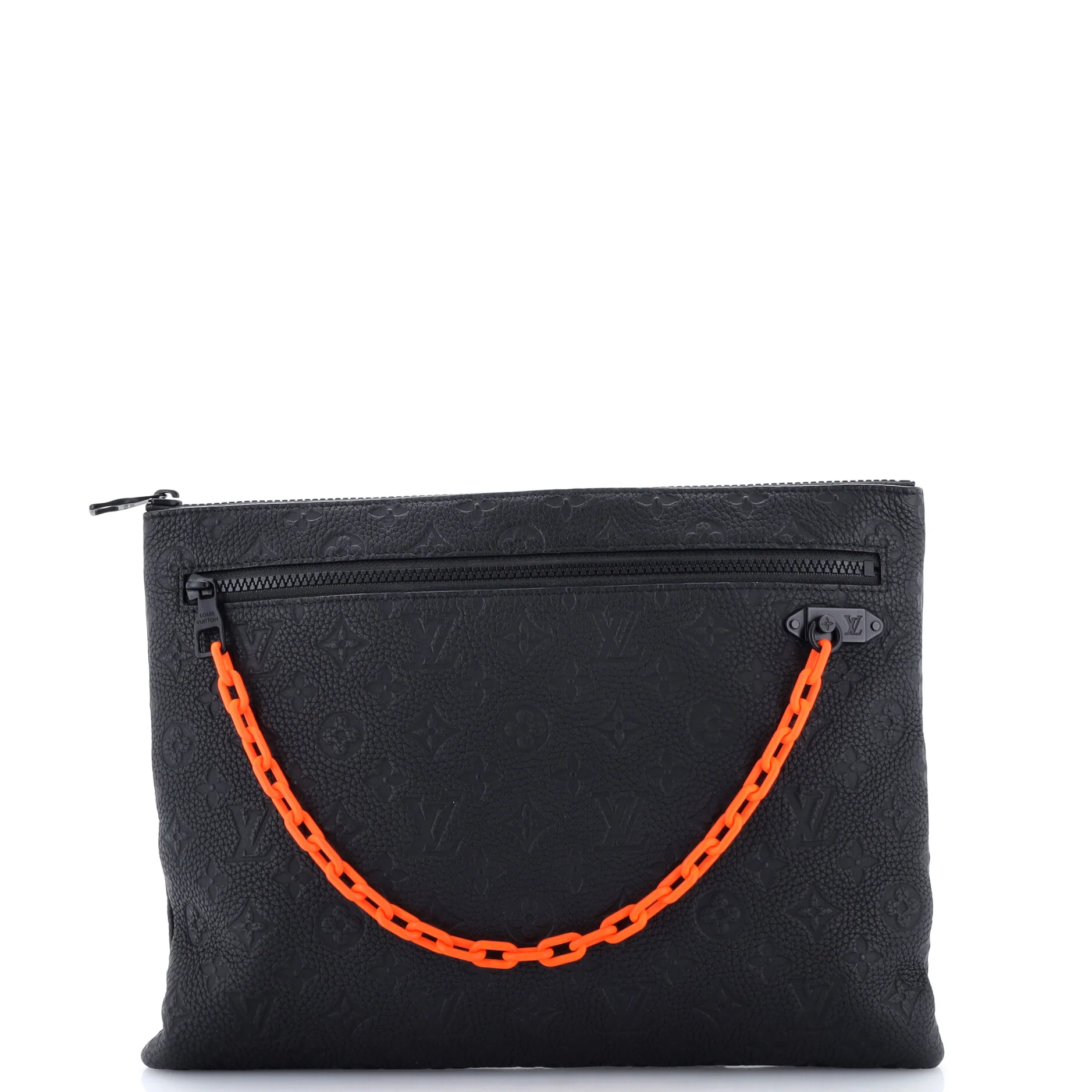 A4 Pouch Monogram Taurillon Leather