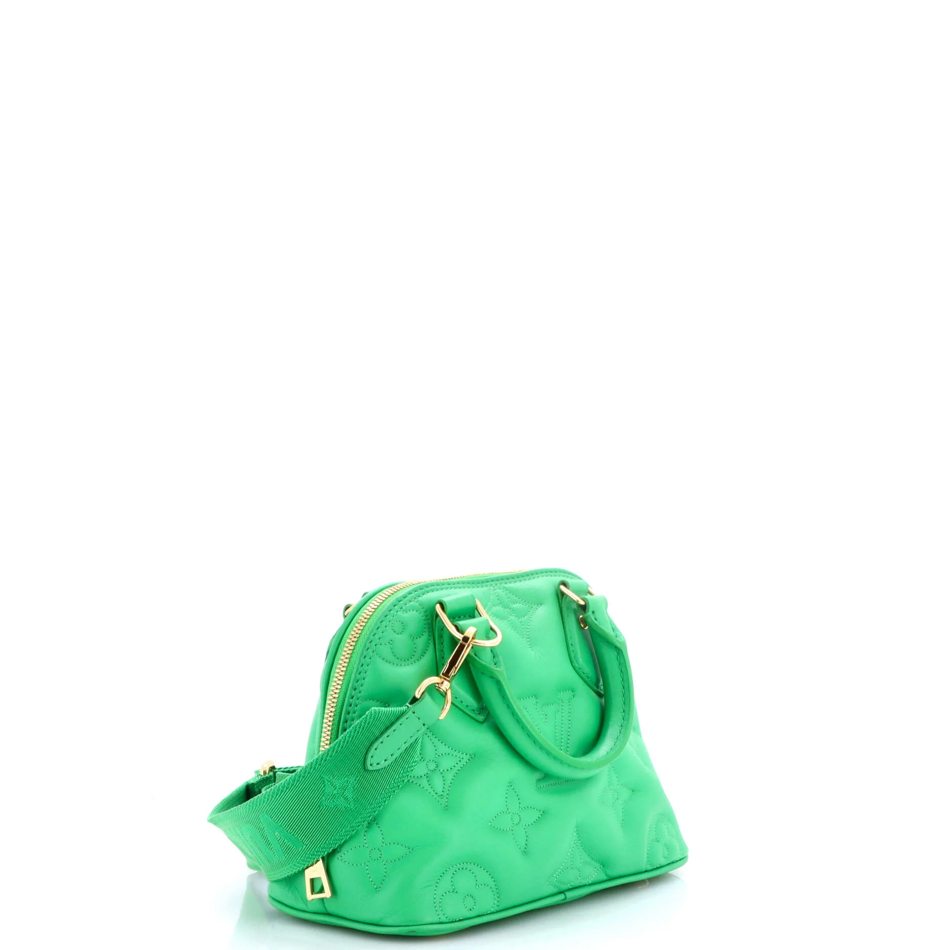 Alma Handbag Bubblegram Leather BB - Image 2