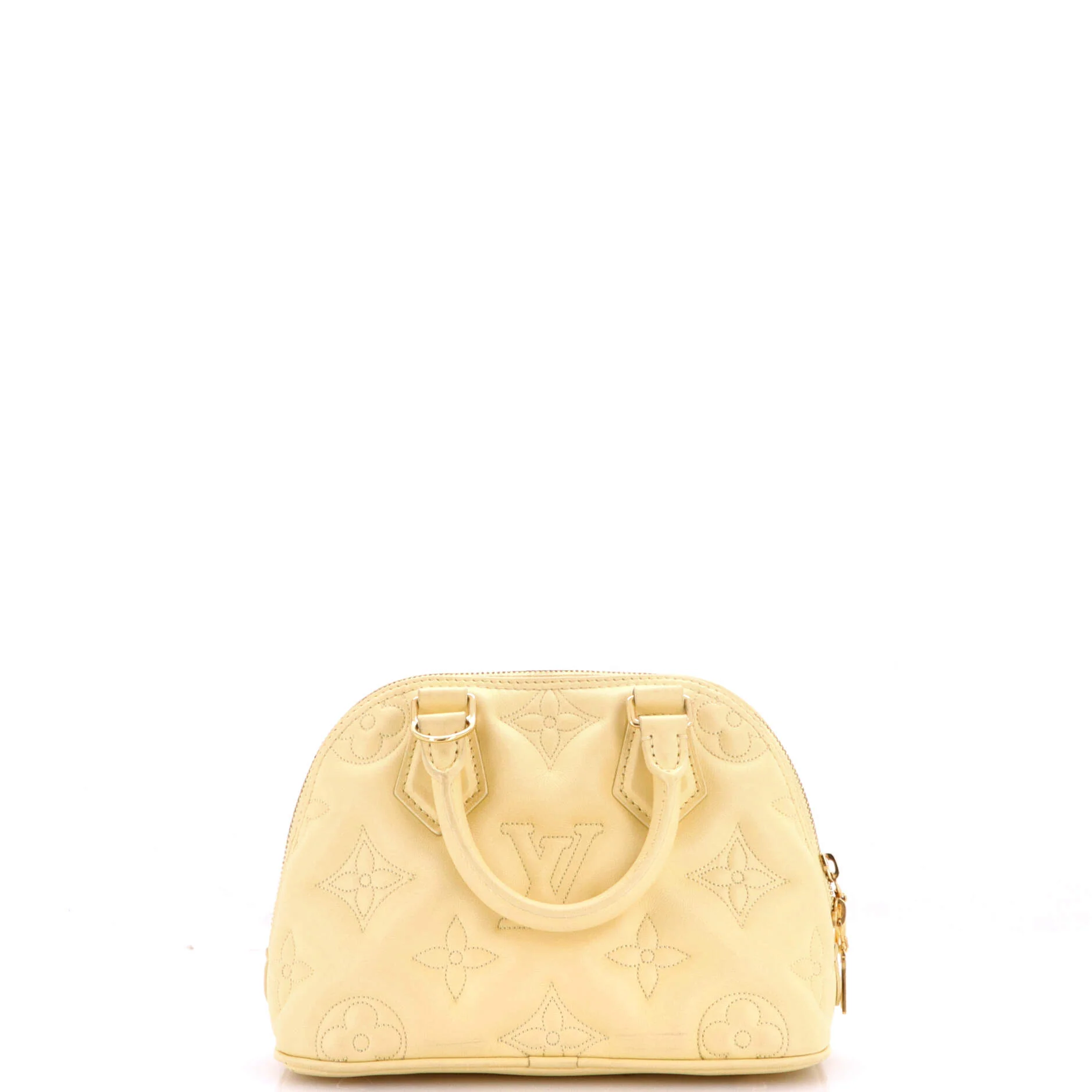 Alma Handbag Bubblegram Leather BB - Image 3