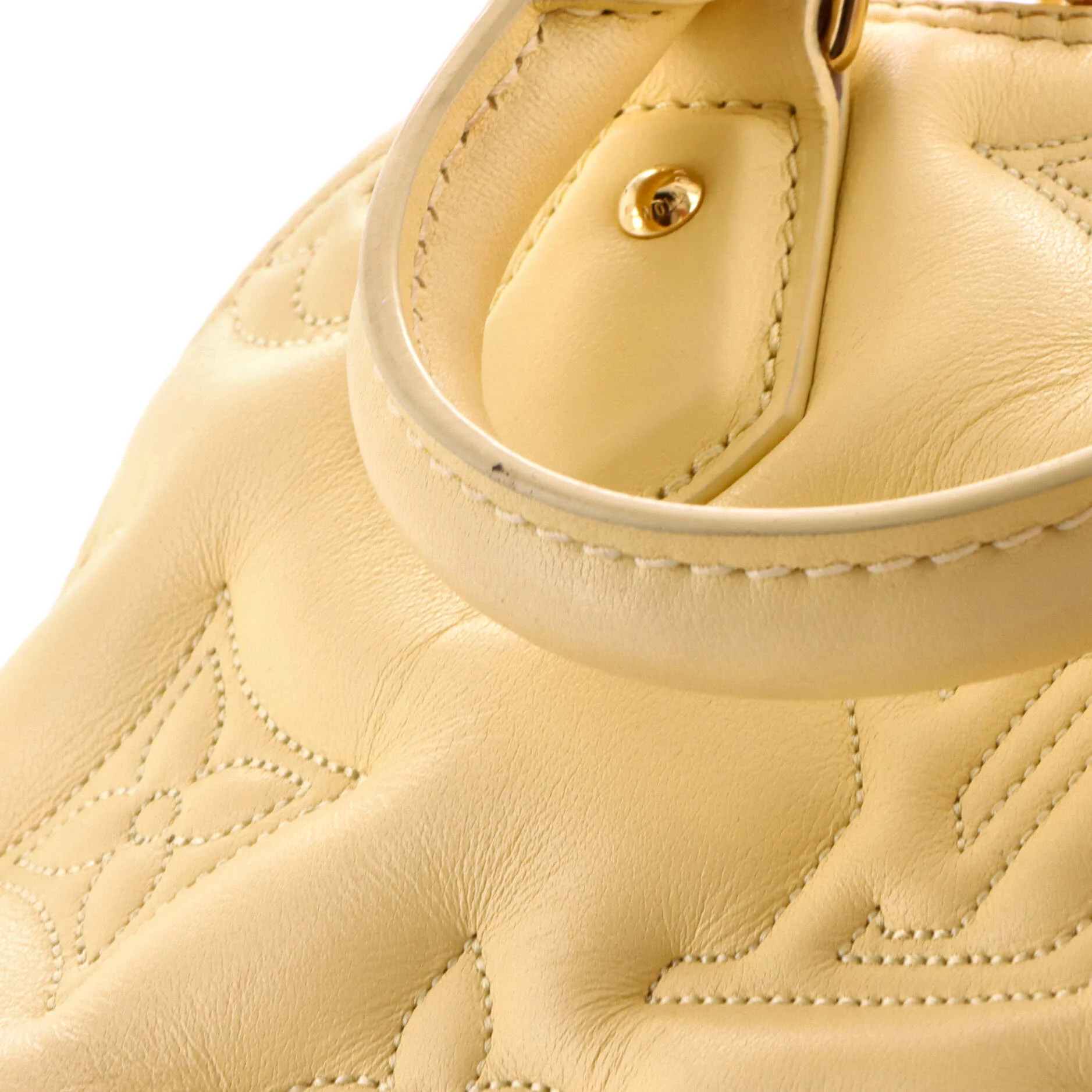 Alma Handbag Bubblegram Leather BB - Image 7