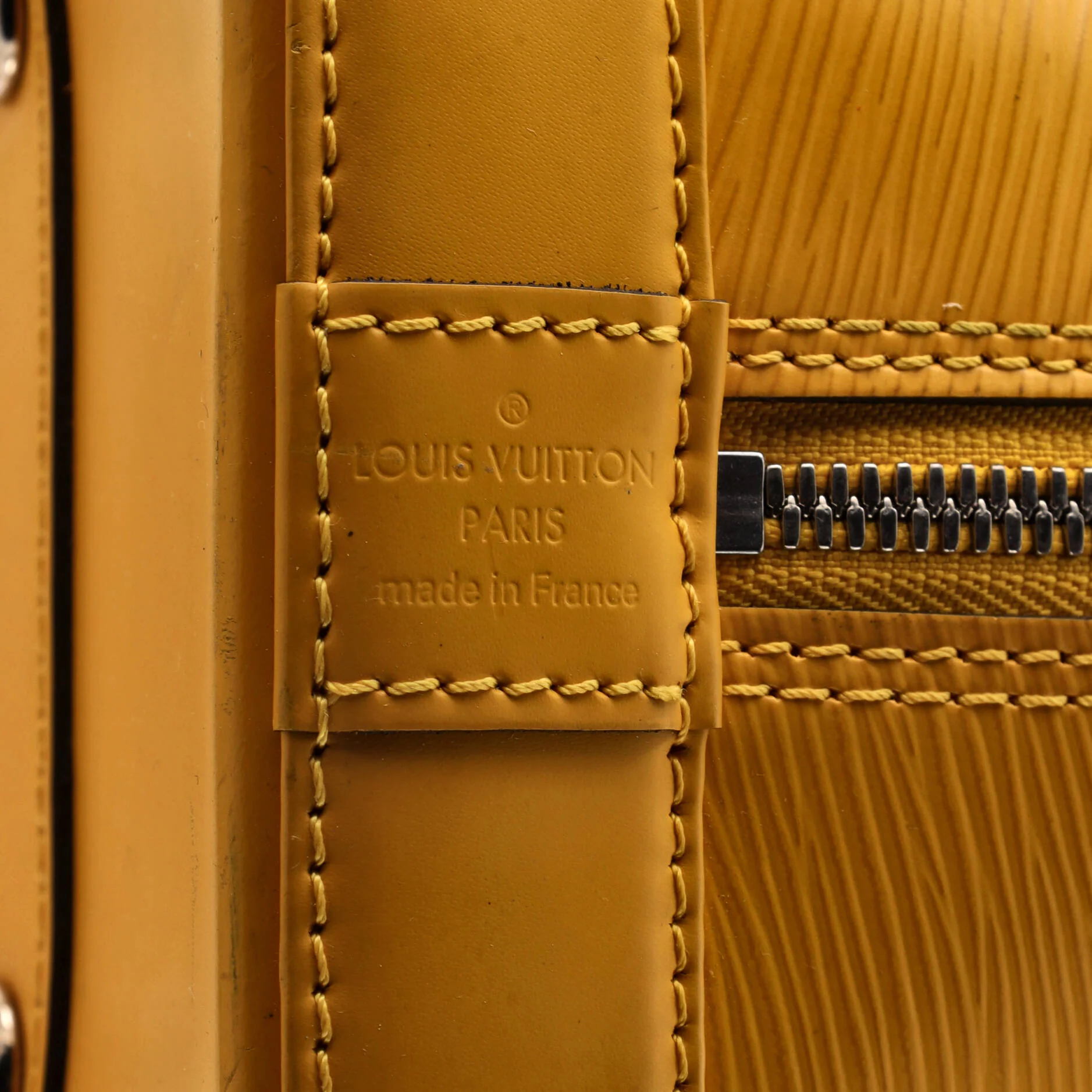 Alma Handbag Epi Leather PM - Image 7
