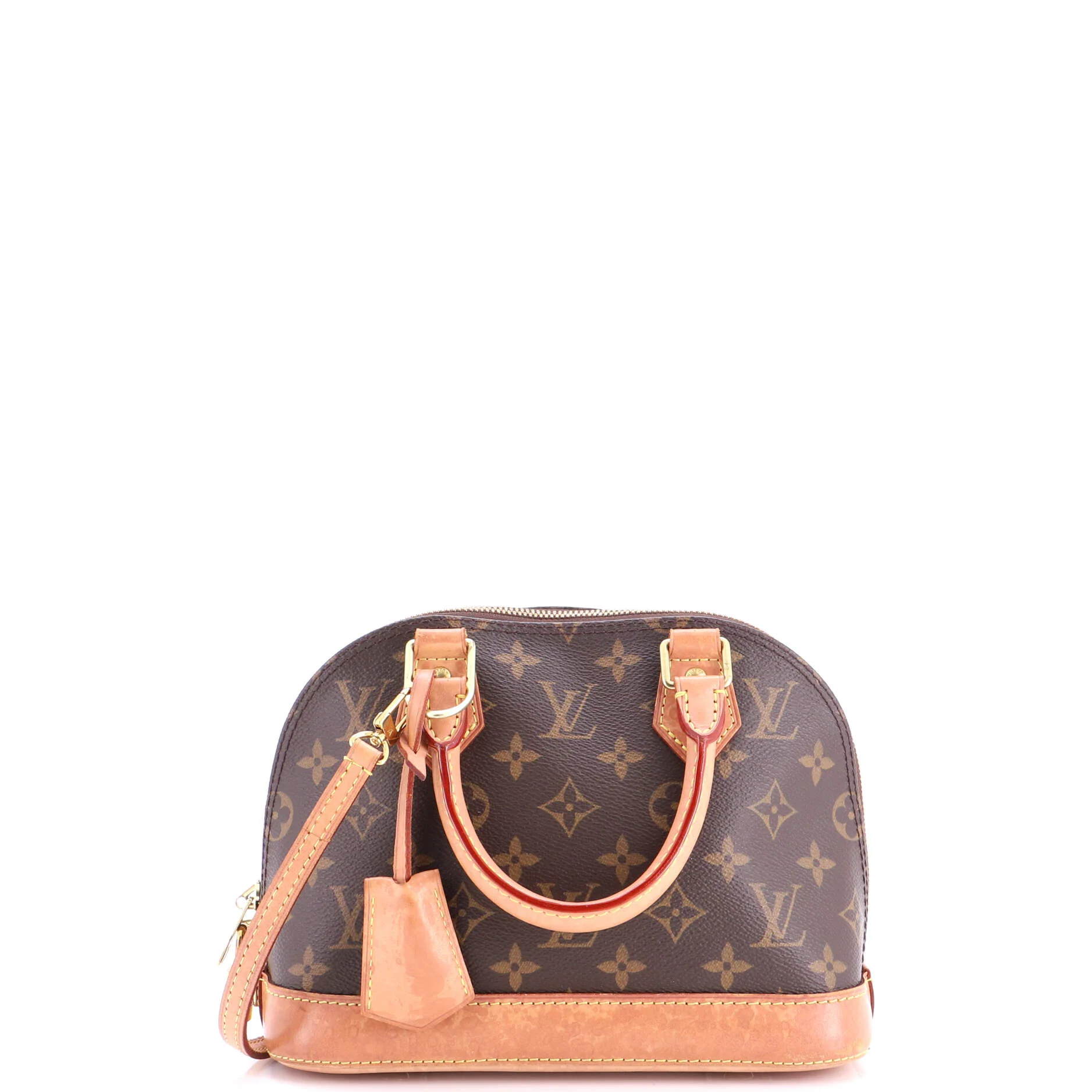 Alma Handbag Monogram Canvas BB