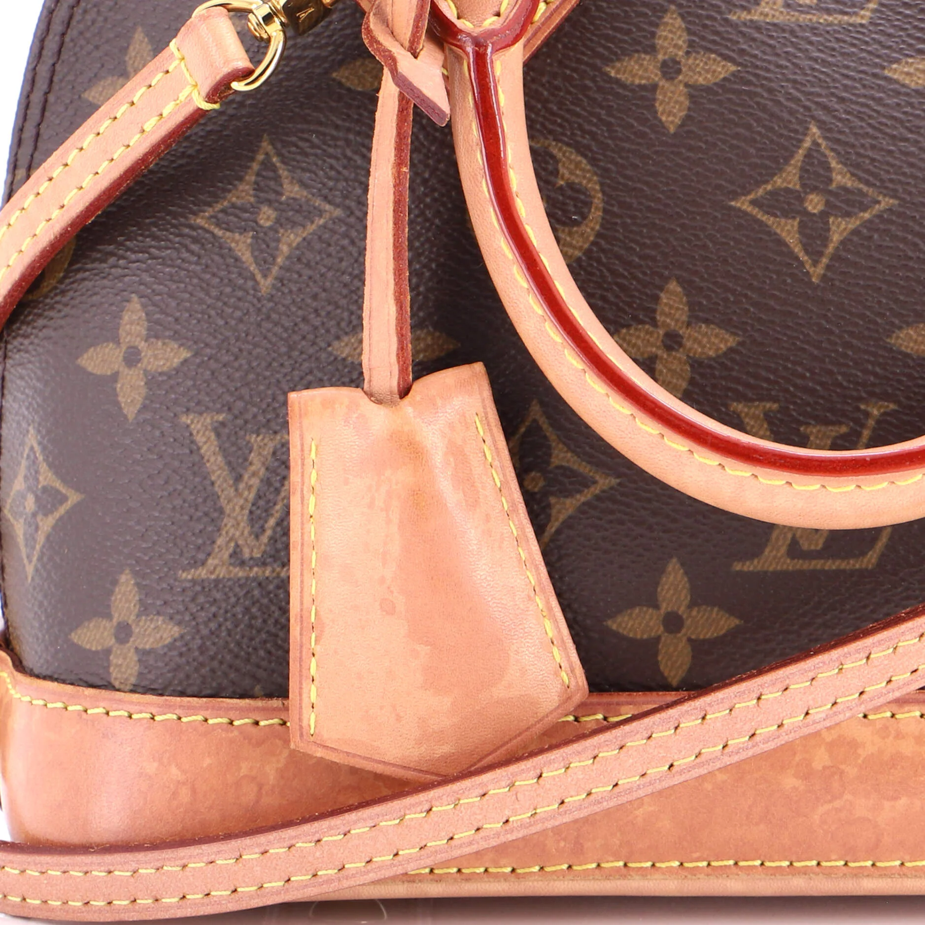 Alma Handbag Monogram Canvas BB - Image 6