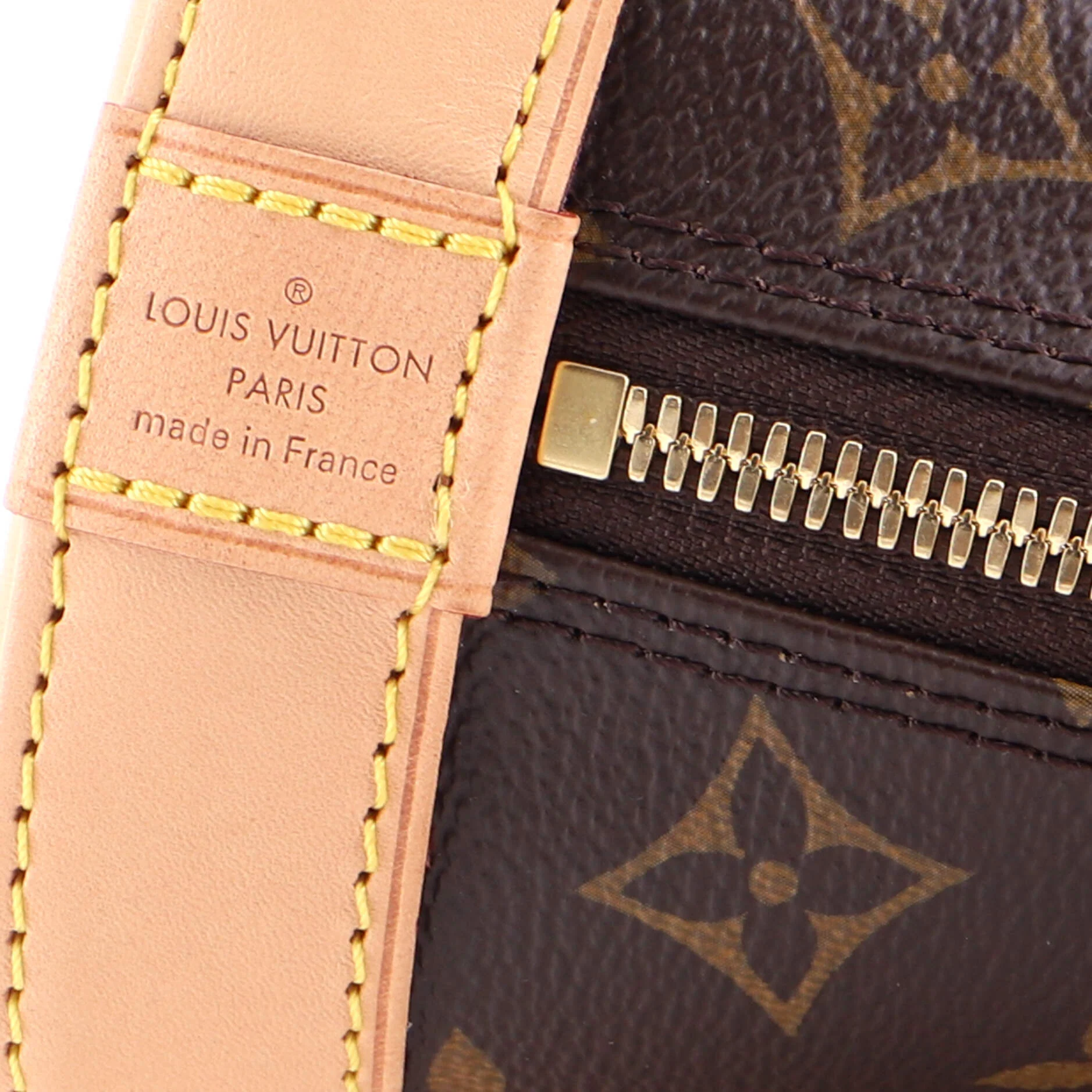 Alma Handbag Monogram Canvas BB - Image 7