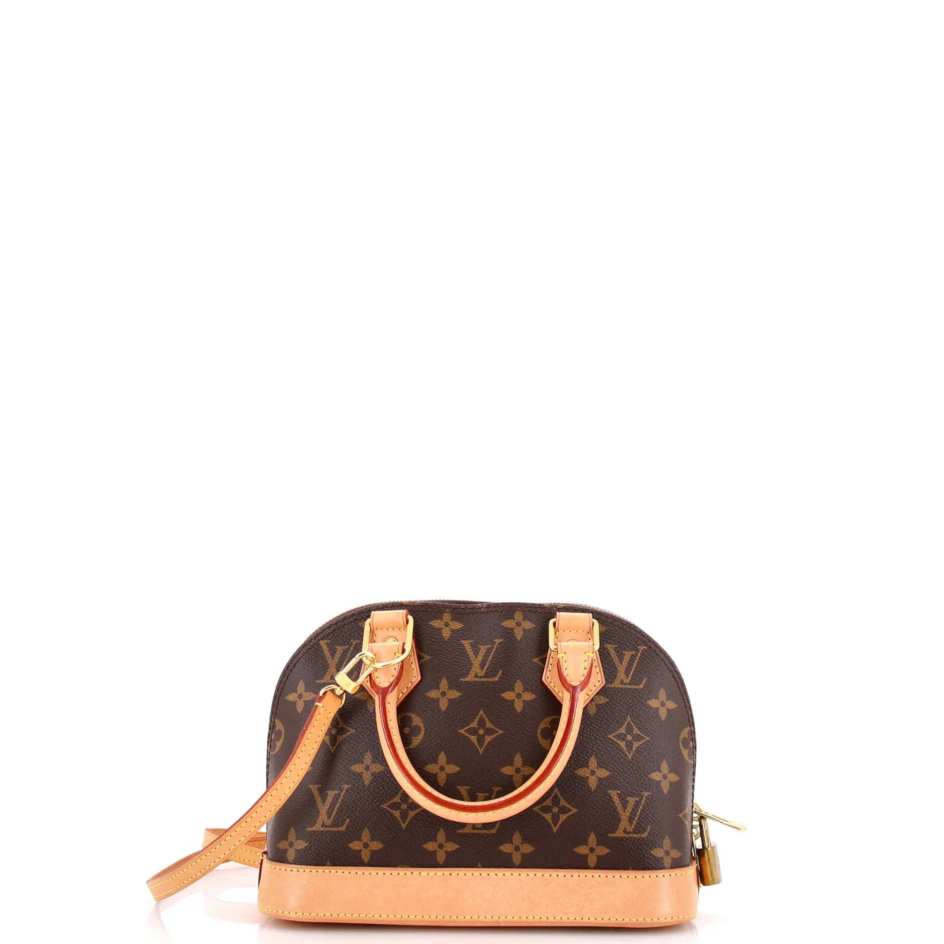 Alma Handbag Monogram Canvas BB - Image 3