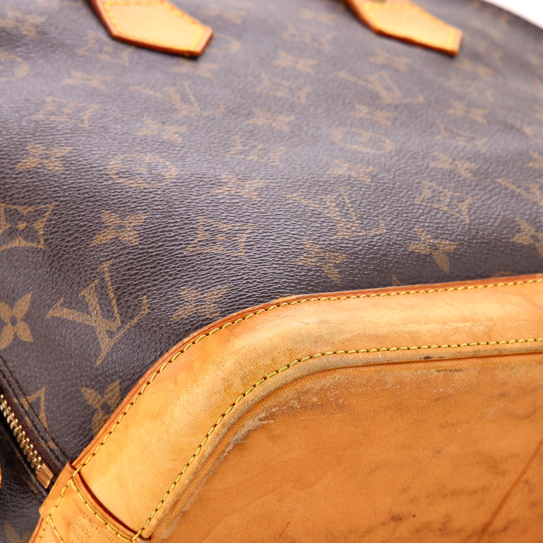 Alma Handbag Monogram Canvas PM - Image 6