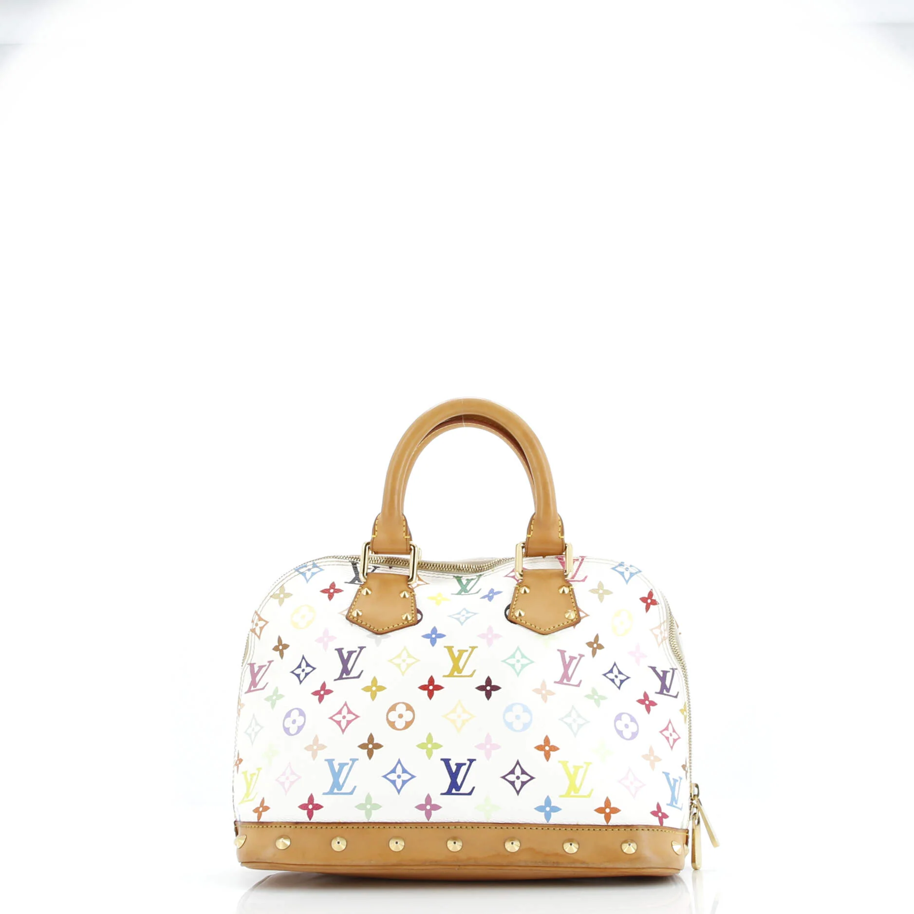 Alma Handbag Monogram Multicolor PM - Image 3