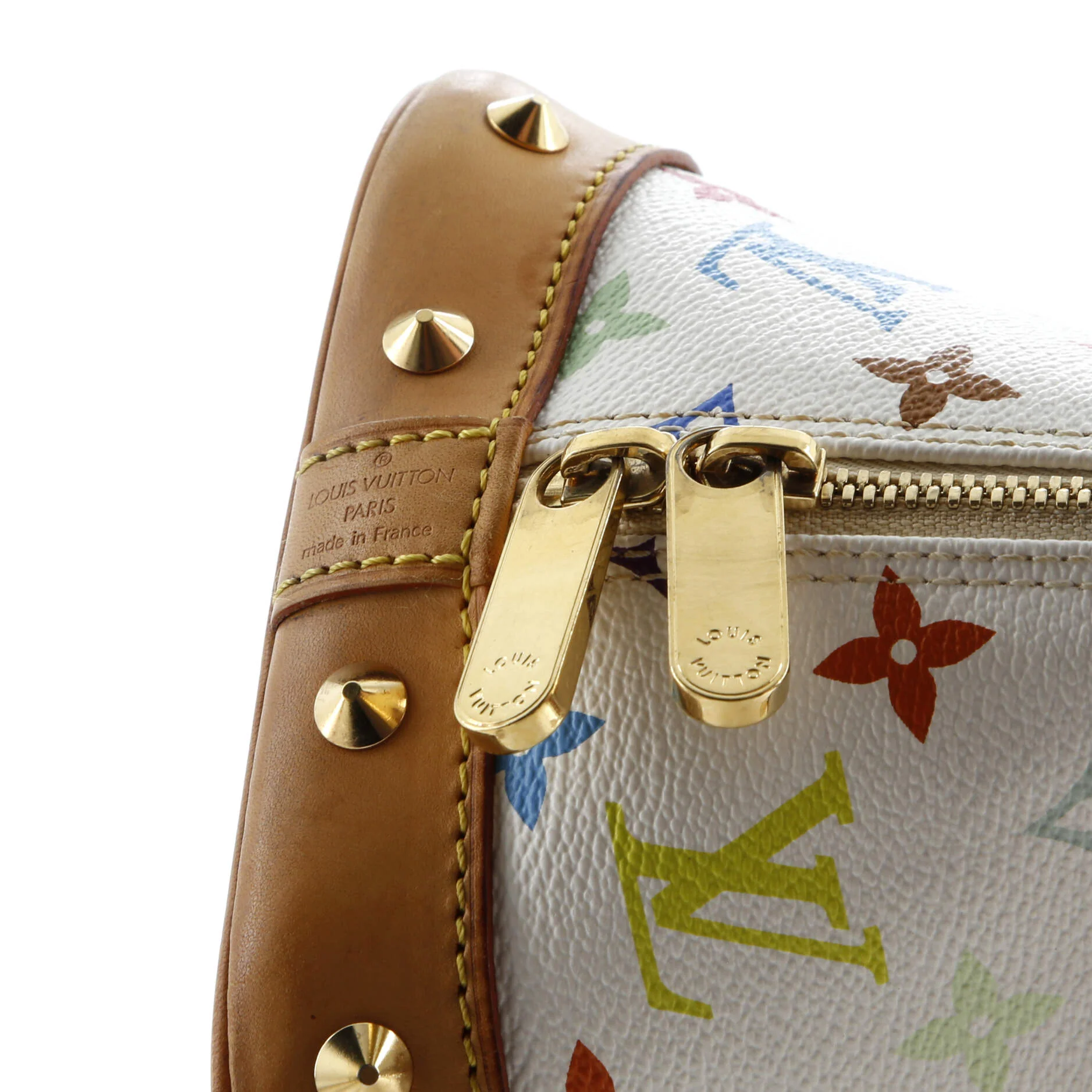 Alma Handbag Monogram Multicolor PM - Image 7