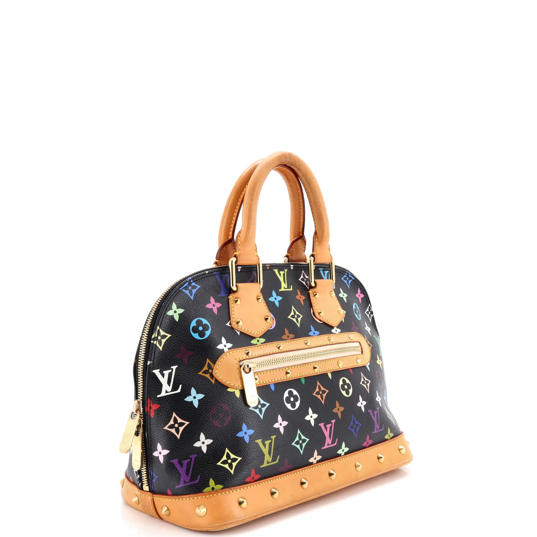 Alma Handbag Monogram Multicolor PM - Image 2