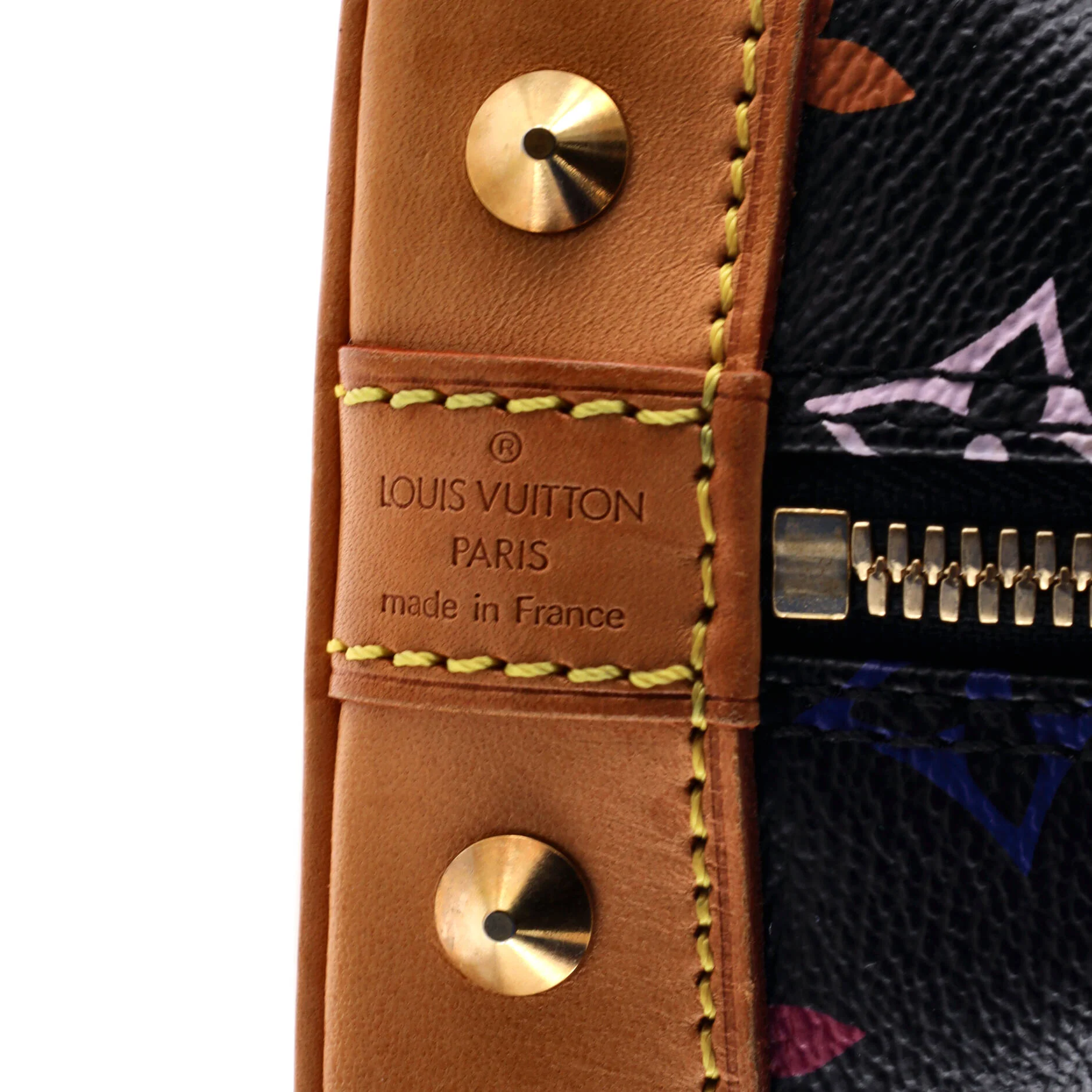 Alma Handbag Monogram Multicolor PM - Image 7