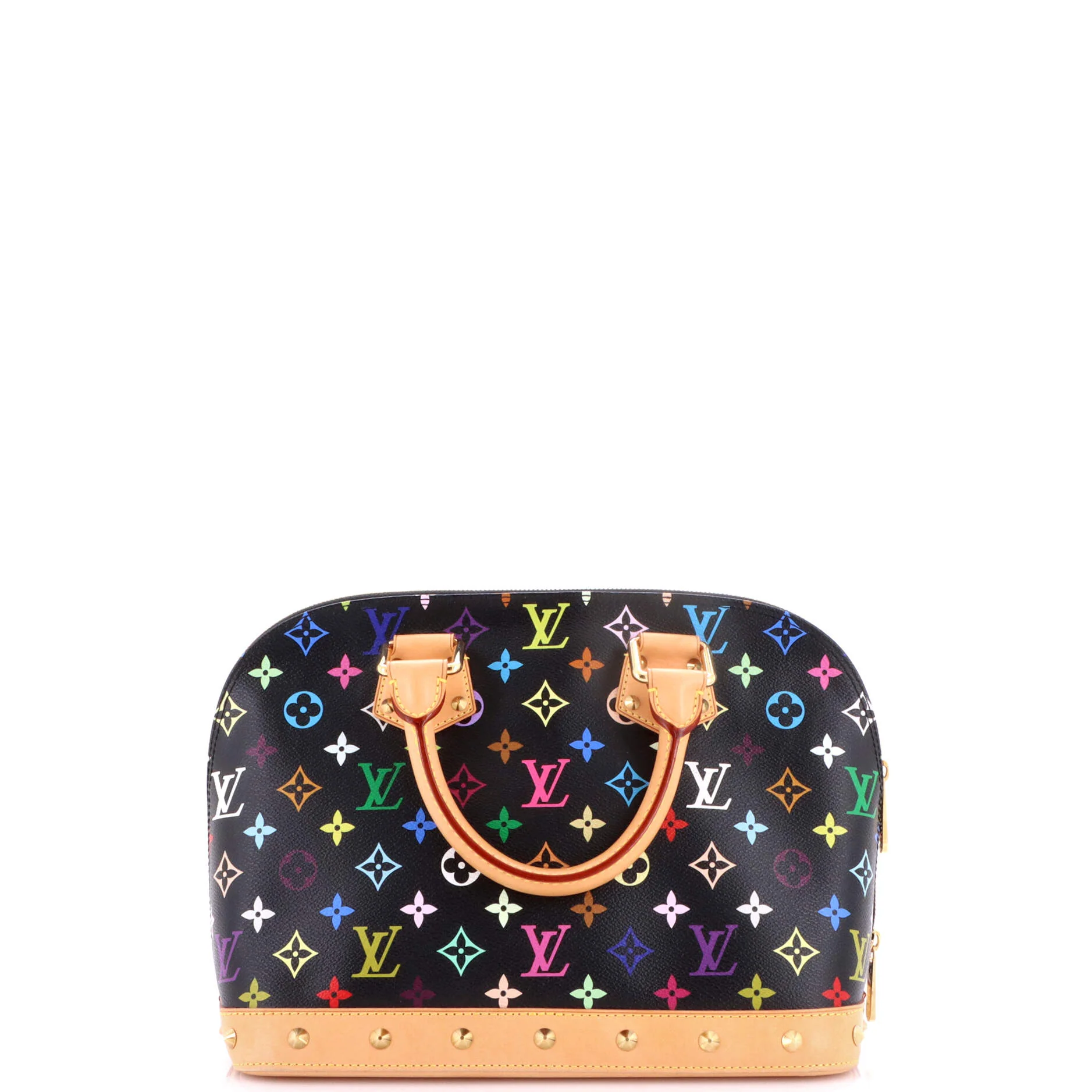 Alma Handbag Monogram Multicolor PM - Image 3