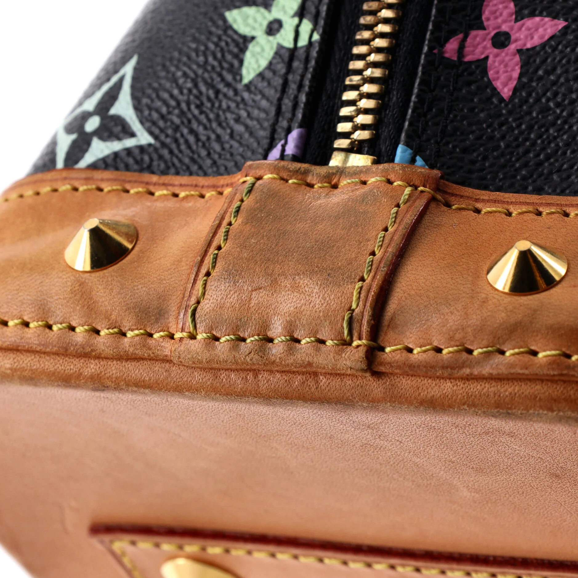 Alma Handbag Monogram Multicolor PM - Image 6