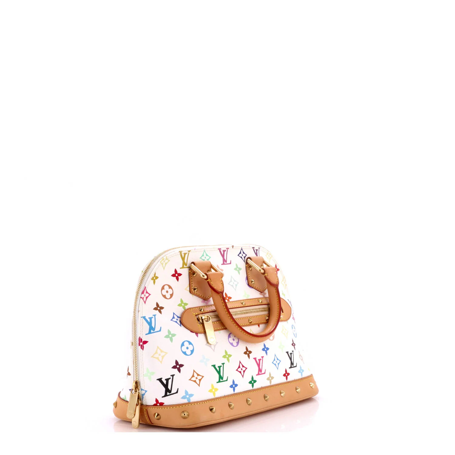 Alma Handbag Monogram Multicolor PM - Image 2