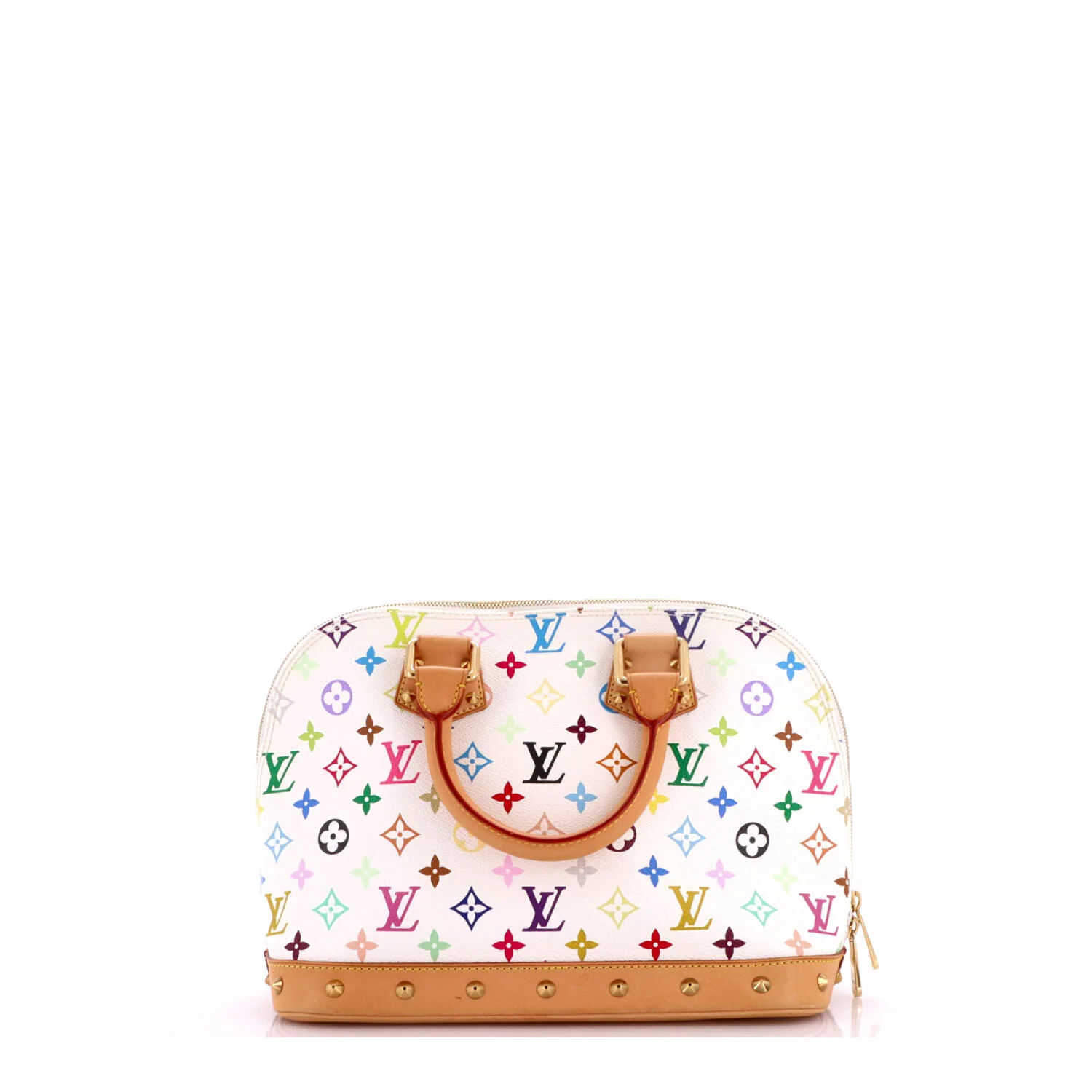 Alma Handbag Monogram Multicolor PM - Image 3