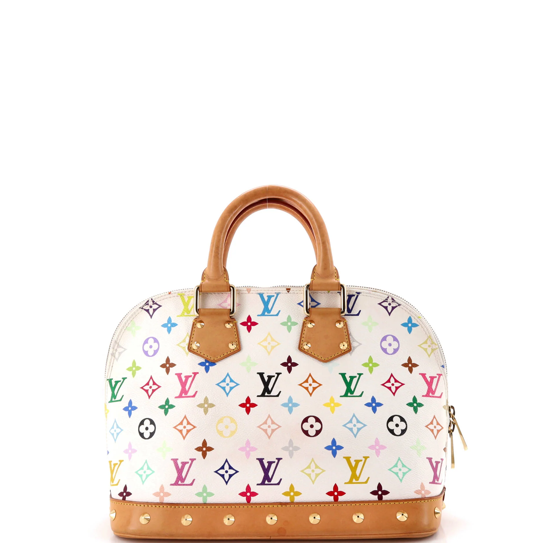 Alma Handbag Monogram Multicolor PM - Image 3